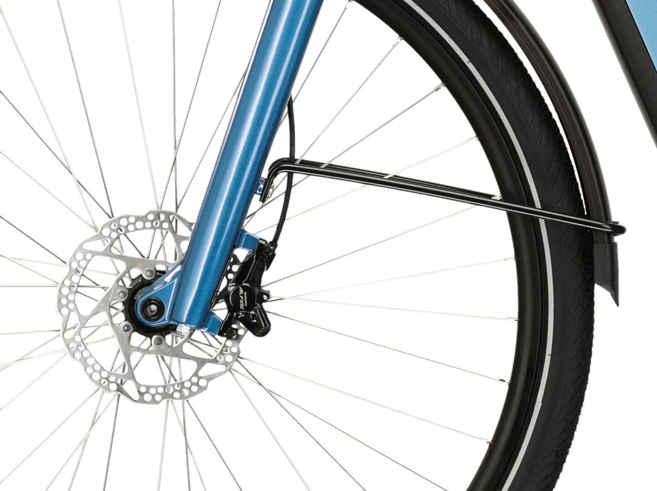 Kross E-Bike »E-Citybike Sentio Hybrid 7.0 28 Zoll schwarz«, 8 Gang, Shimano, ALFINE, Mittelmotor 250 W, Pedelec, Elektrofahrrad für Damen und Herren