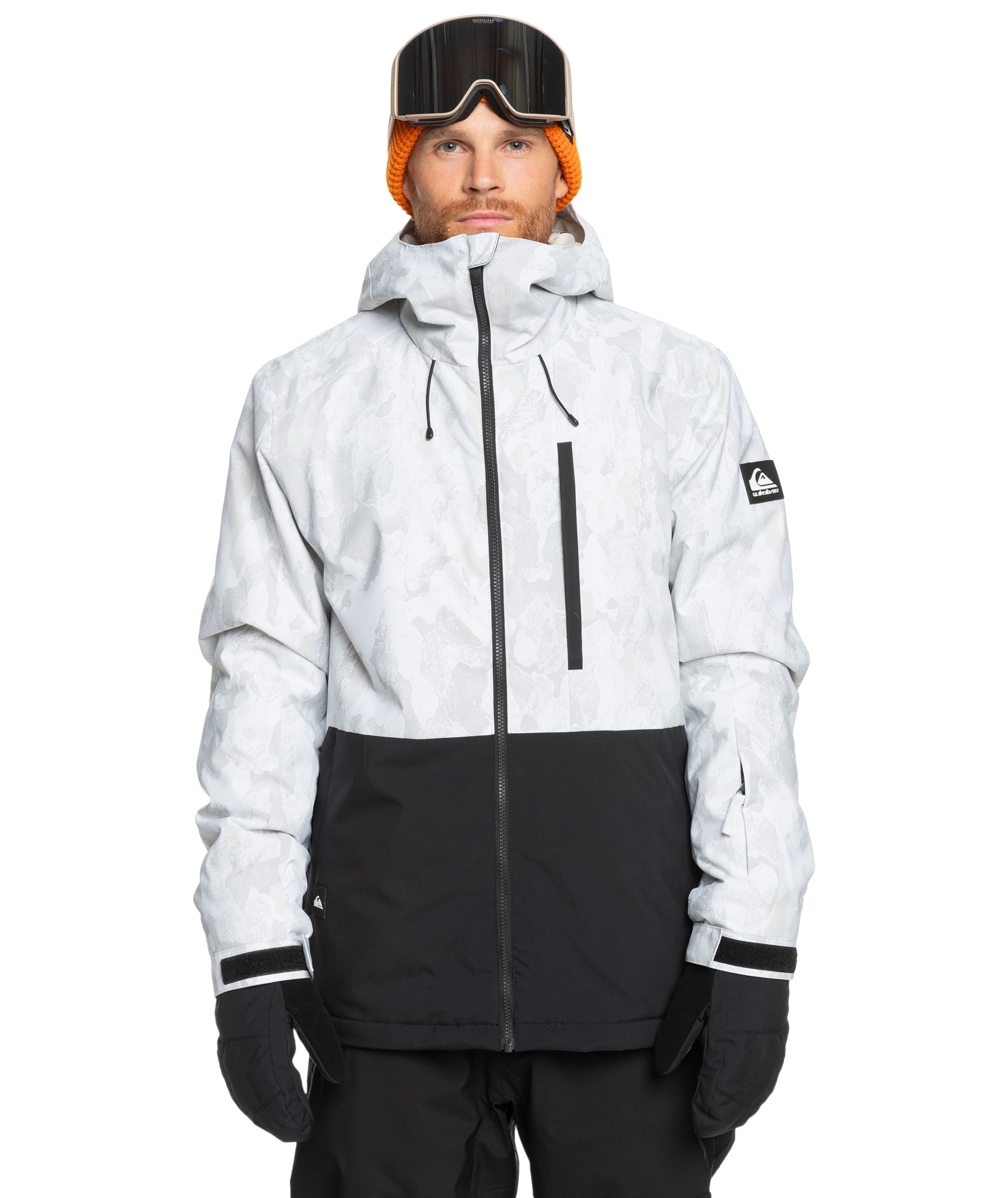 Quiksilver Outdoorjacke »MISHORT SLEEVEION PRINTED BLOCK JK«