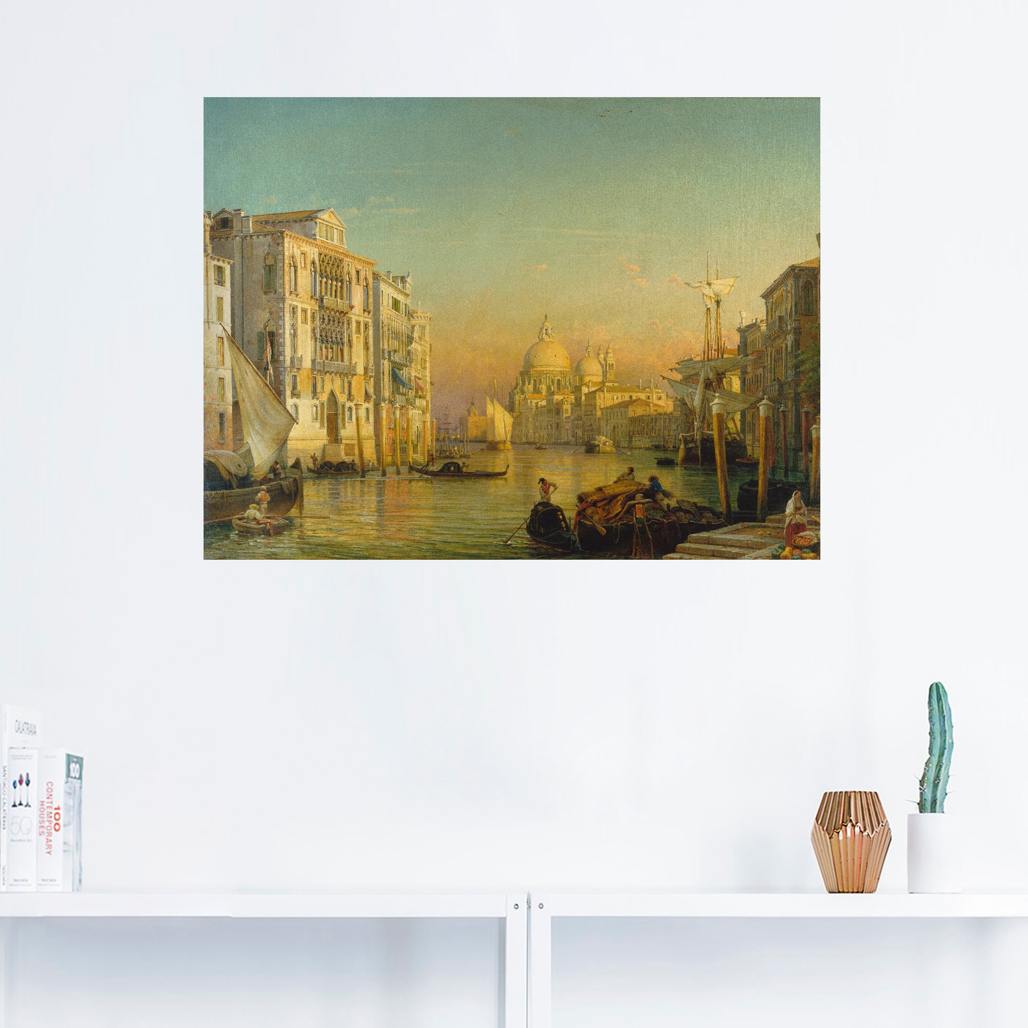 Artland Wandfolie »Canale Grande in Venedig.«, Italien, (1 St.), selbstklebend