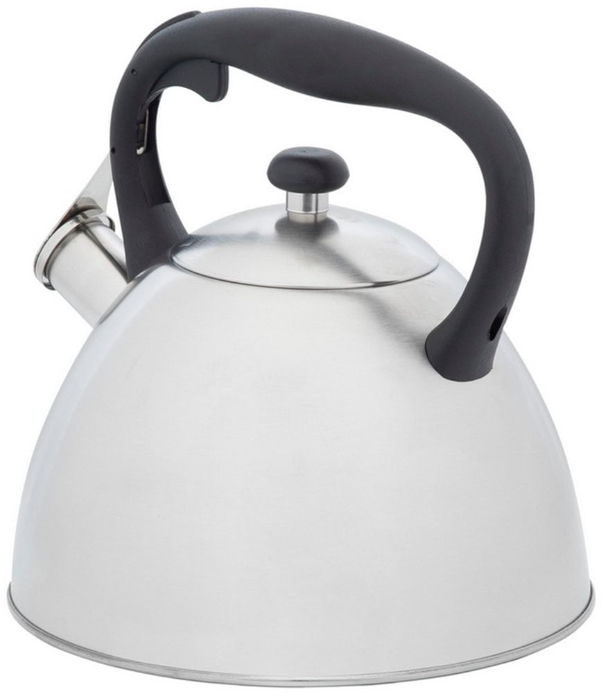 RESTO Kitchenware Wasserkessel »Gemini, Flötenkessel 3 l mit wärmespeicherndem Boden im Geschenkkarton« 1 Stk. tlg. Edelstahl