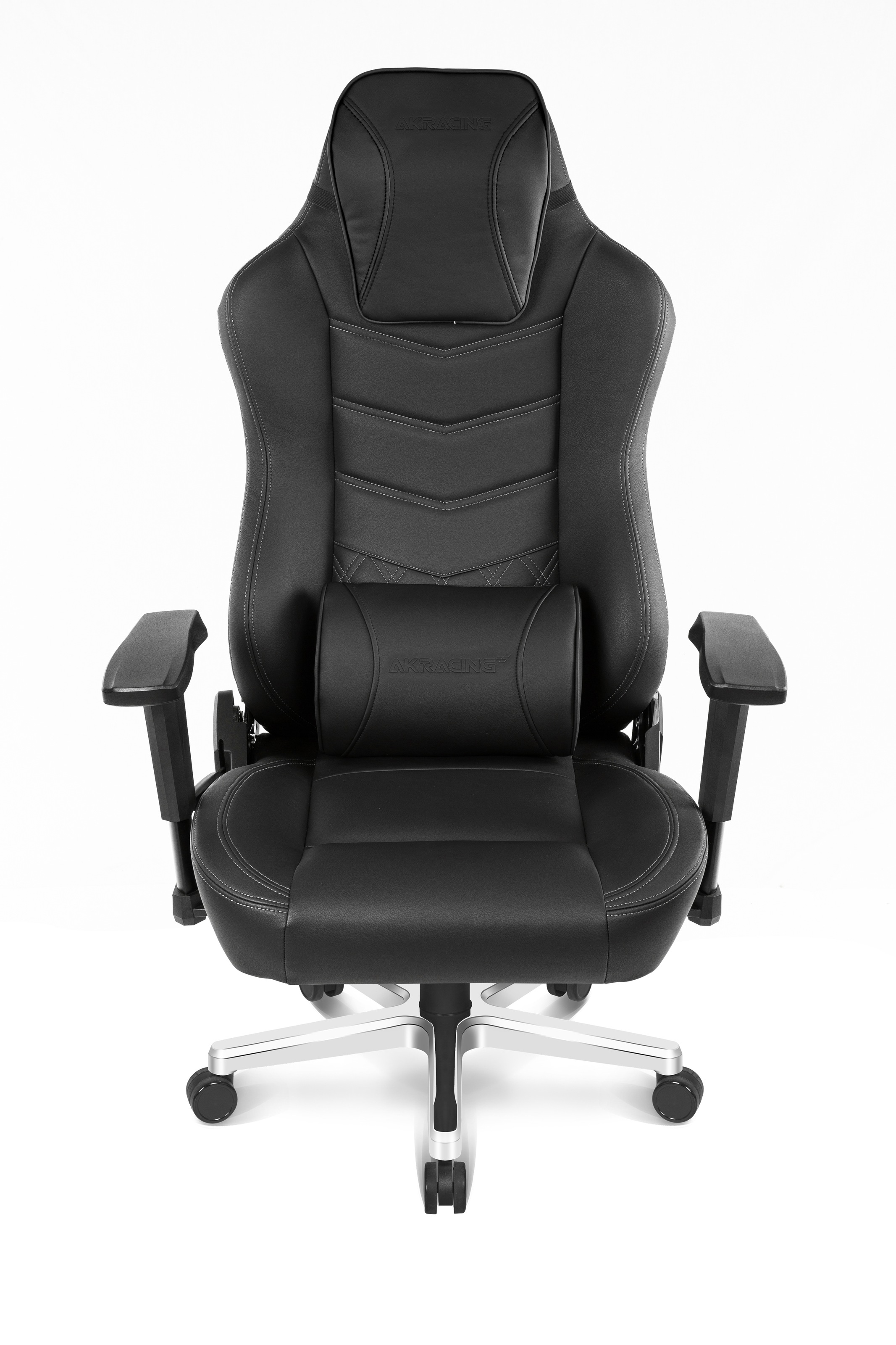 AKRacing Gaming-Stuhl »Office Onyx Deluxe«, Kunstleder-Echtleder, ergonomisch, höhenverstellbar Schreibtischstuhl