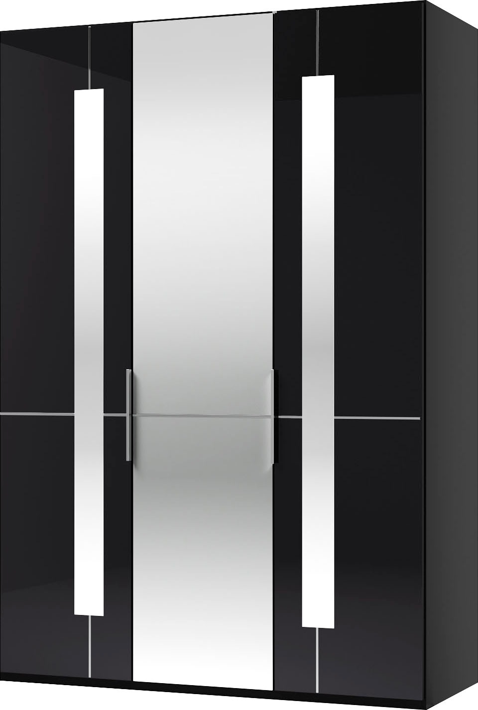 Musterring Drehtürenschrank »Imola W«, inkl. Einlegeböden und Kleiderstangen, mit Glas- und Spiegeltüren