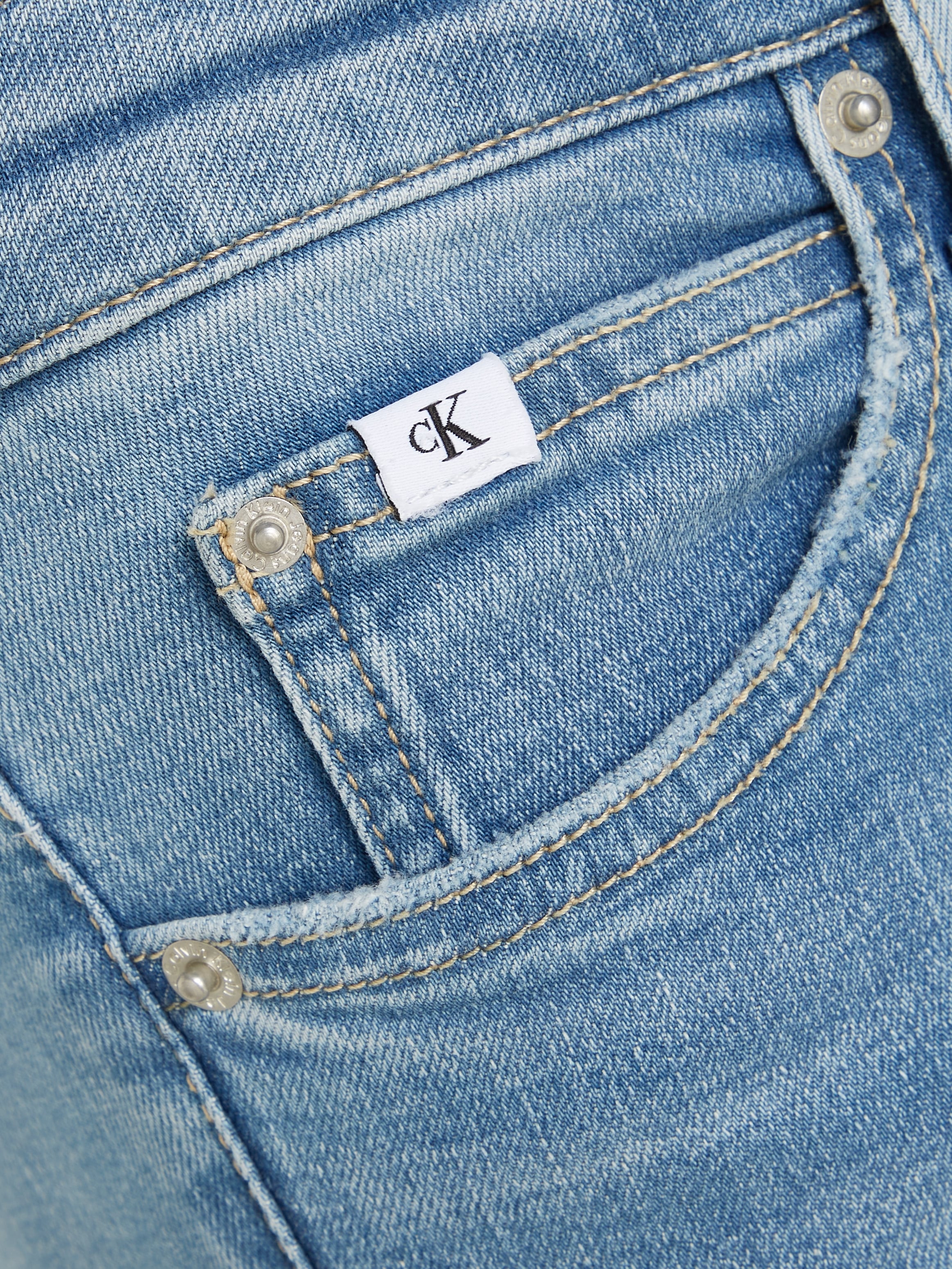Calvin Klein Jeans Skinny-fit-Jeans »MID RISE SKINNY«, 5-Pocket-Form
