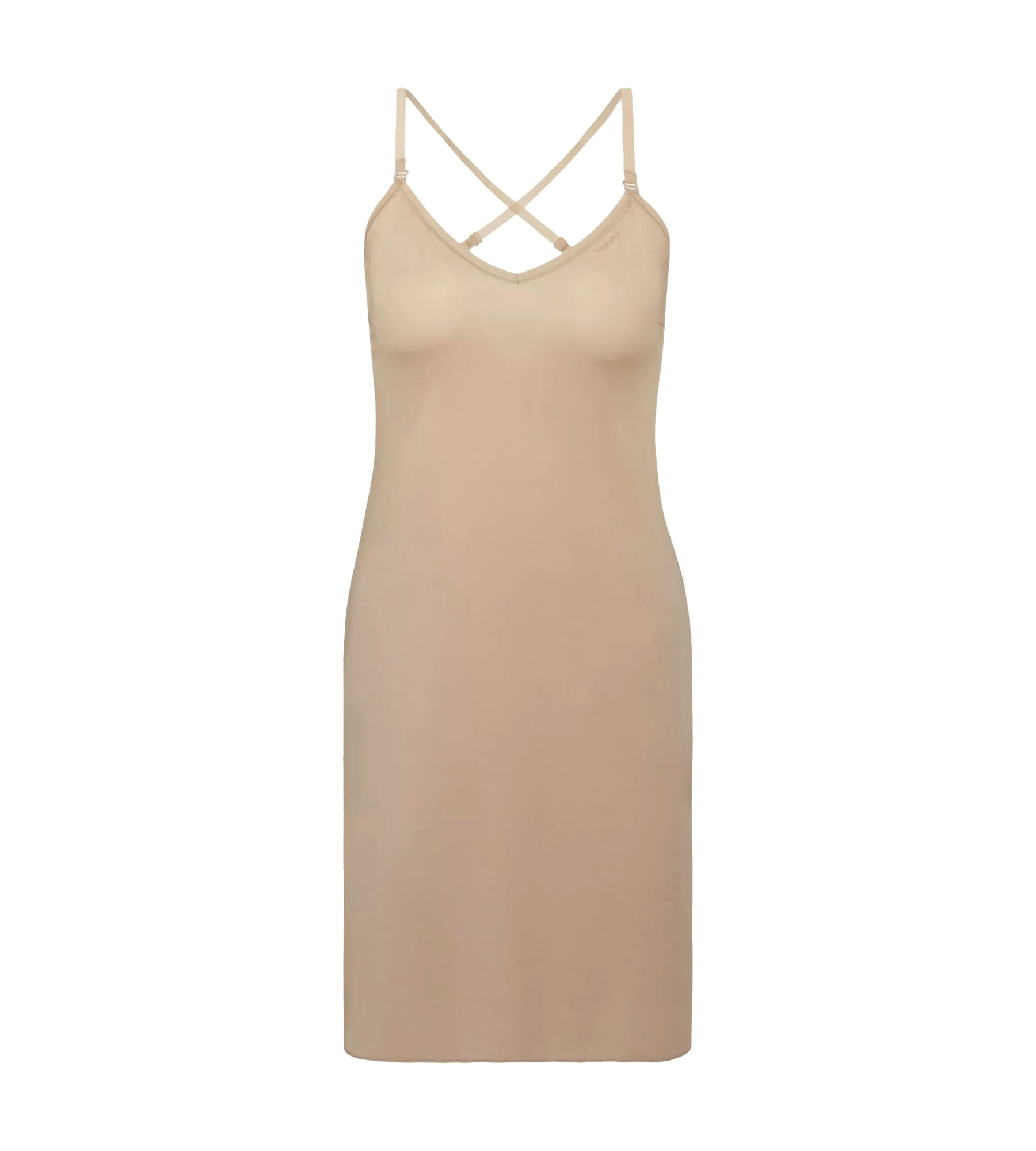 Triumph Unterkleid »Body Make-Up T Dress 02« nahezu unsichtbar, tiefer V-Ausschnitt