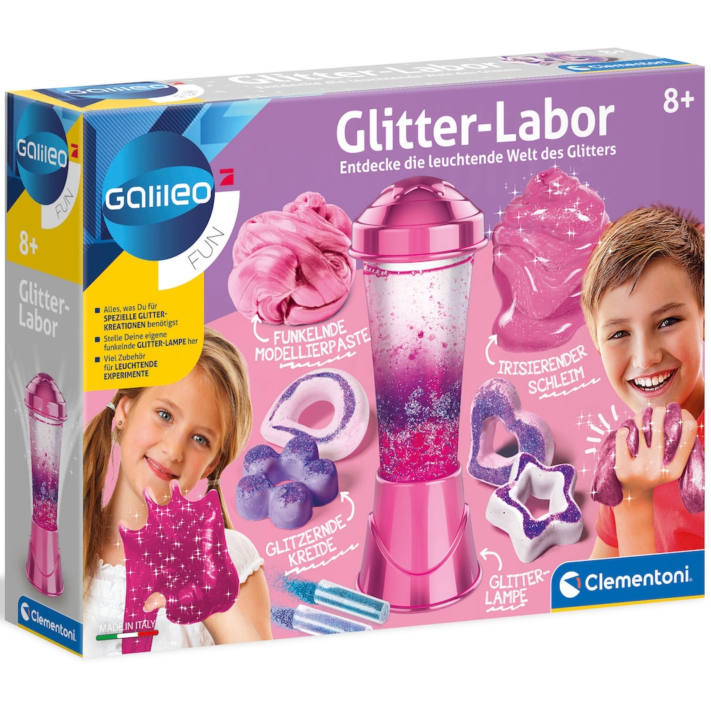 Clementoni® Kreativset »Galileo, Glitter Labor«