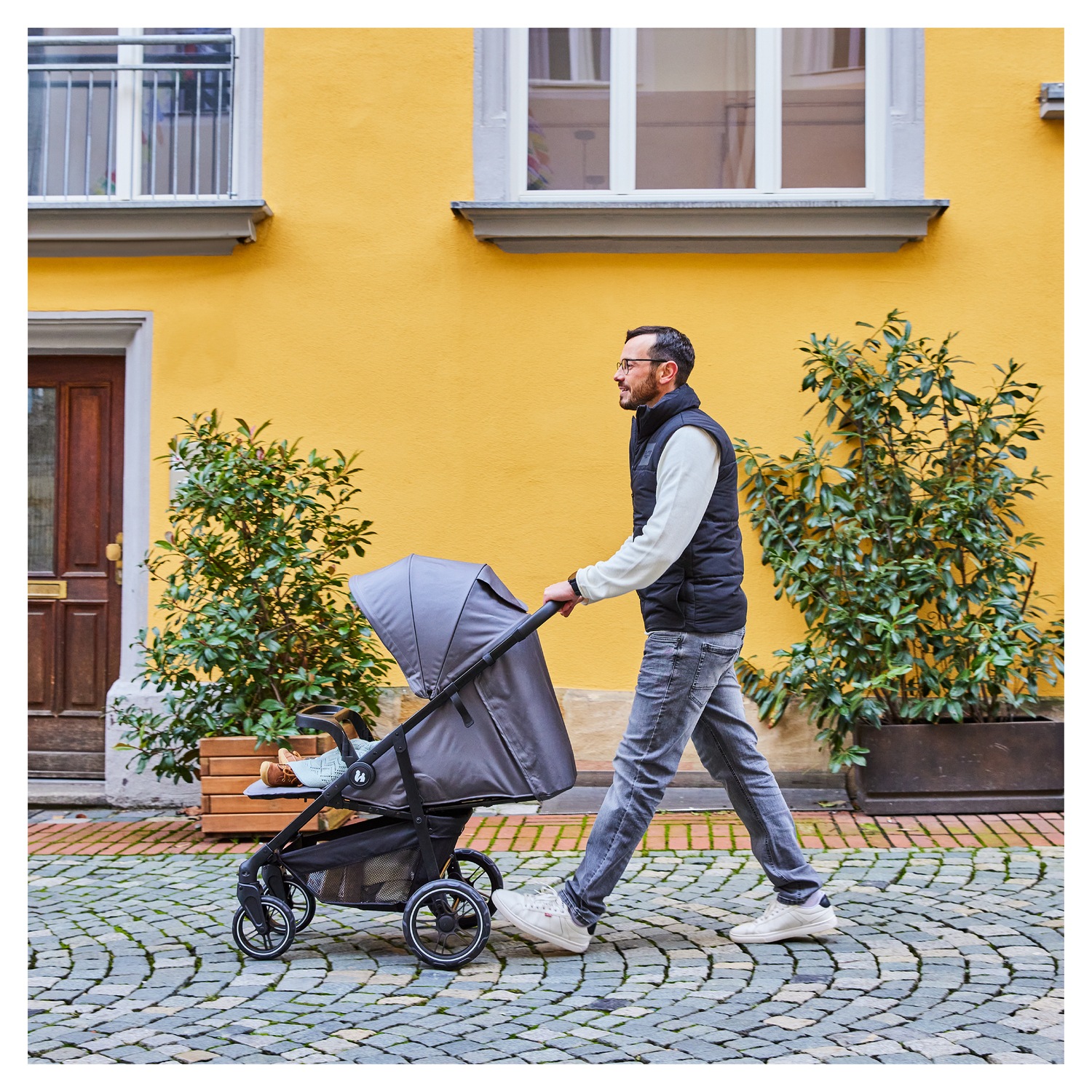 Hauck Kinder-Buggy »Shop N Care, Olive«, 22 kg, bis 22 kg belastbar; kompatibel mit Babyschale