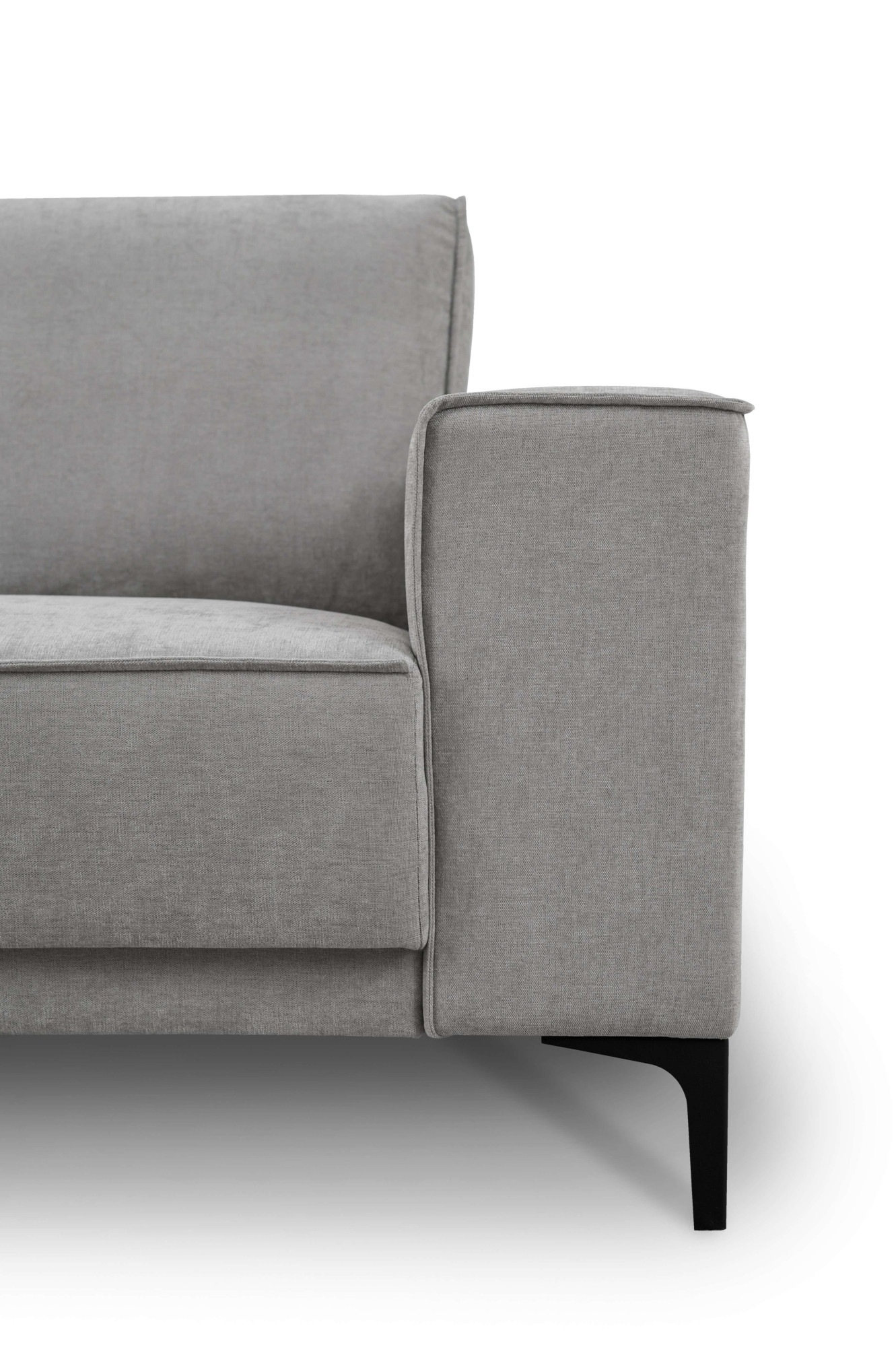 OTTO home Wohnlandschaft »OLAND U-Form, XXL, B: 342 cm, Skandi-Design« Skandi-Design in Struktur, Flachgewebe, Luxus-Microfaser, Boucle