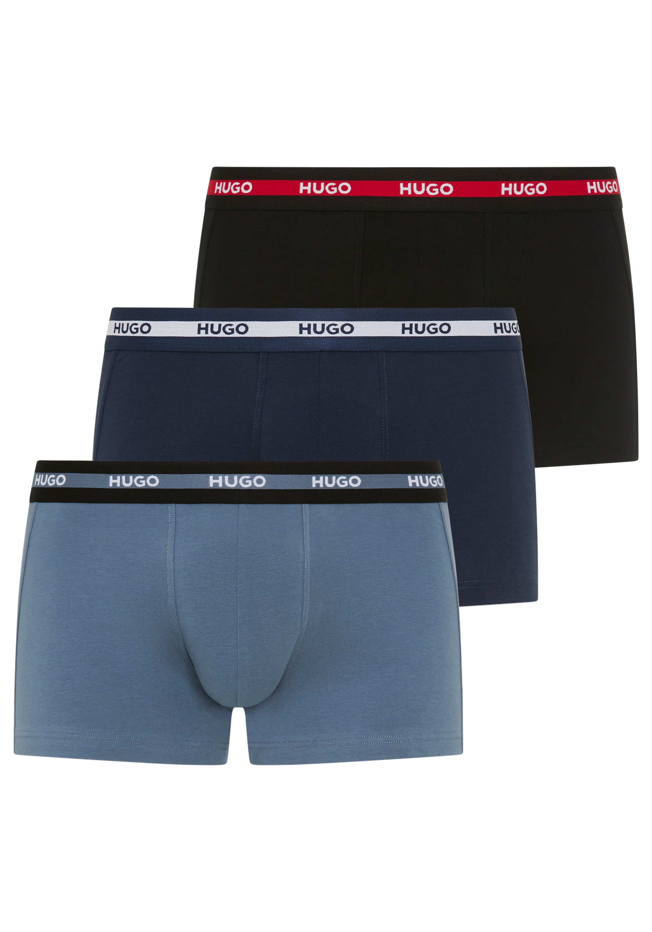 HUGO Underwear Trunk »TRIPLET« Packung, Im Dreierpack, 3 Stk. mit Logoschriftzug