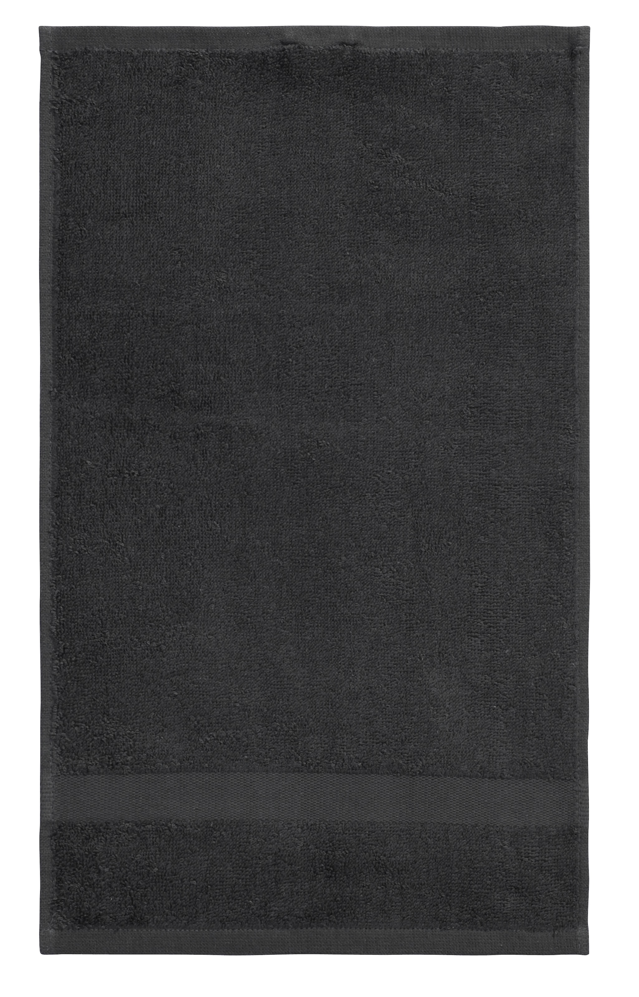 my home Gästehandtücher »Vanessa, als Set und Serie erhältlich, 8 Gästehandtücher, 30x50cm« Handtücher mit Bordüre, 100% Baumwolle, einfarbig, weich