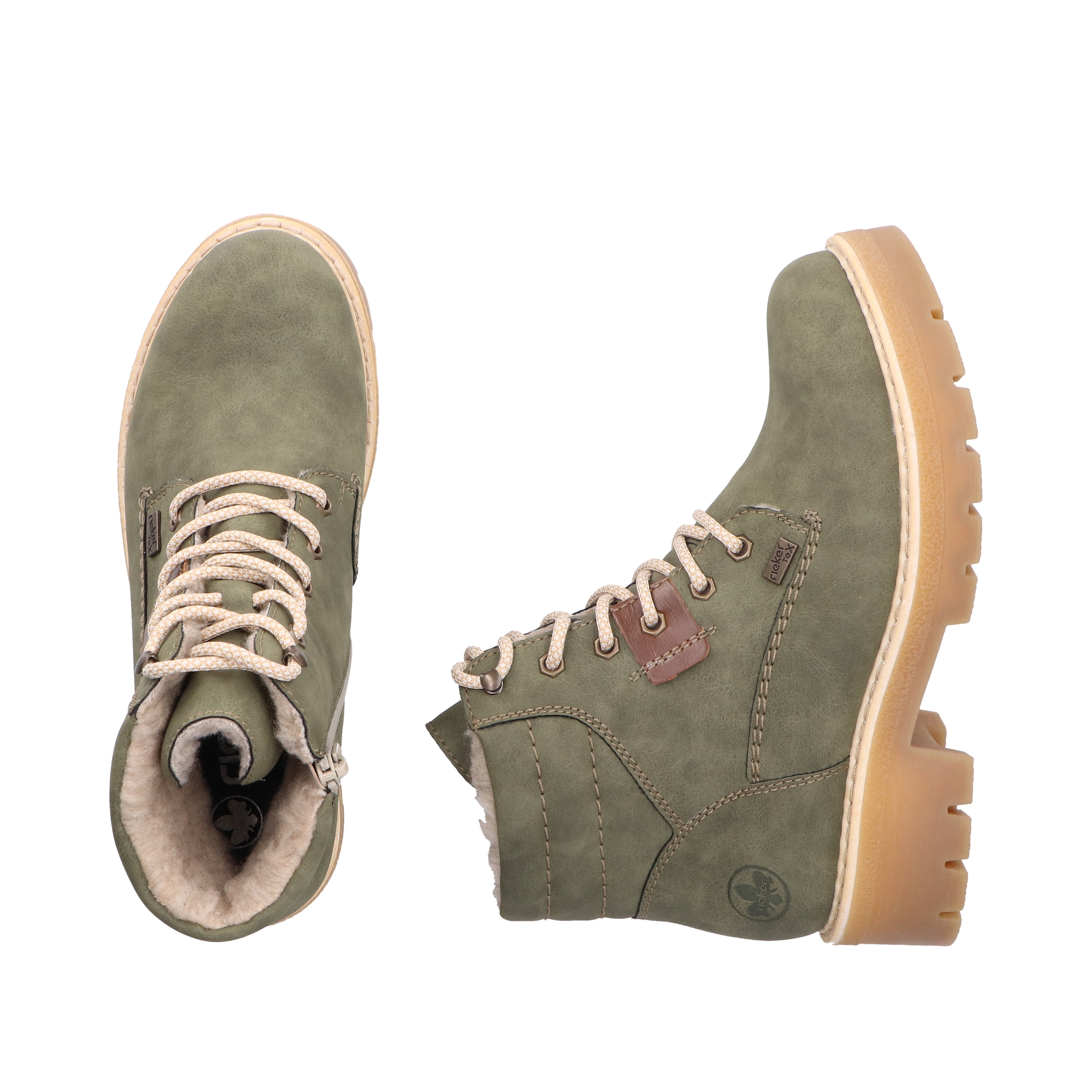 Rieker Winterstiefelette  Winterboots, Schnürboots mit wasserabweisender riekerTEX-Membran