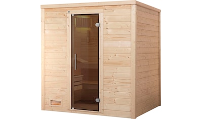 weka Sauna »Bergen«, (Set), 7,5 kW-Ofen mit digitaler Steuerung kaufen