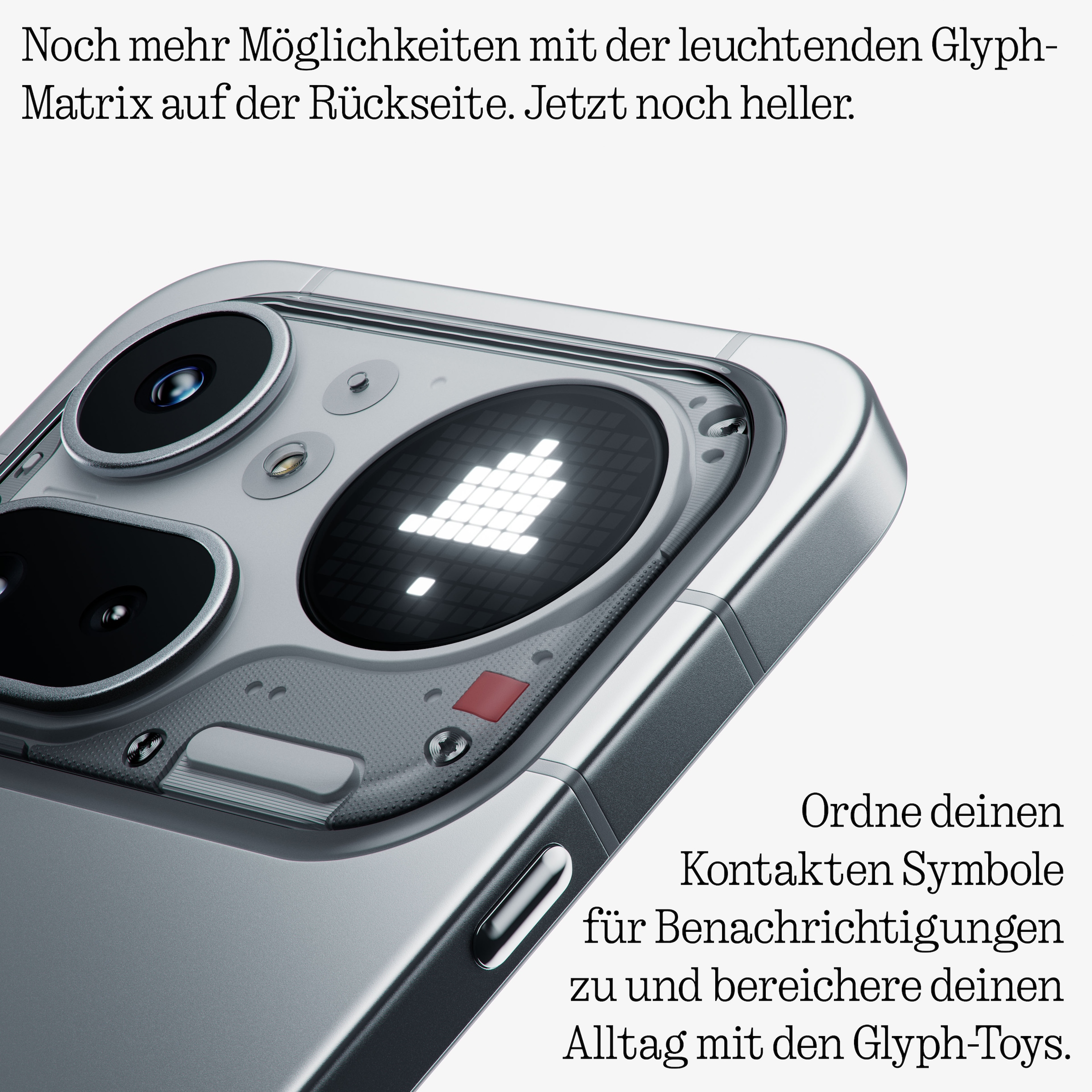 NOTHING Smartphone »Phone (4a) Pro« Black