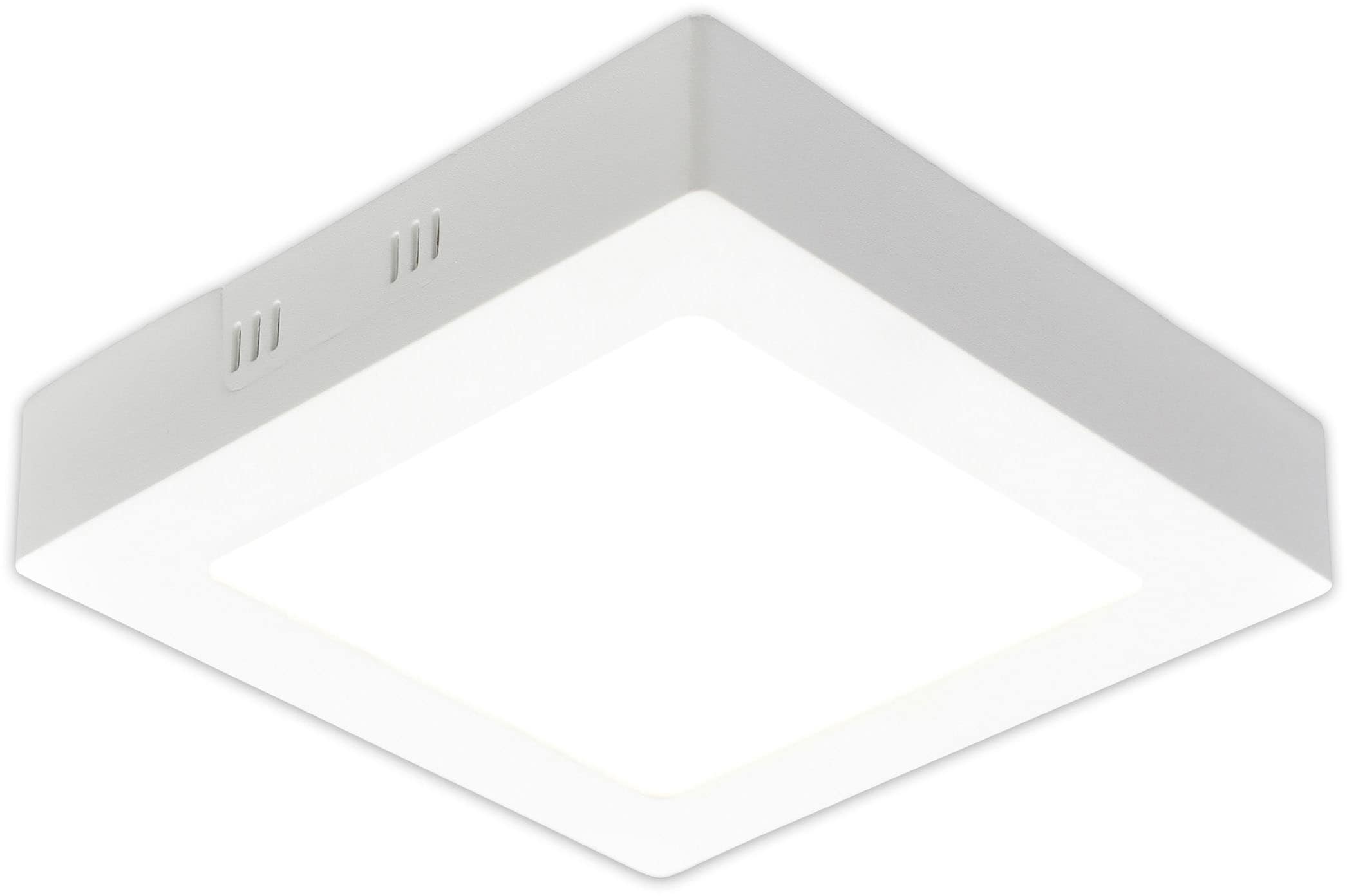 näve LED Panel »Dimplex« LED-Modul 1 Stk. Warmweiß Aufbaupanel weiß, dimmbar, Phasenabschnitt, Maße: s: 30x30cm, h:3,5cm