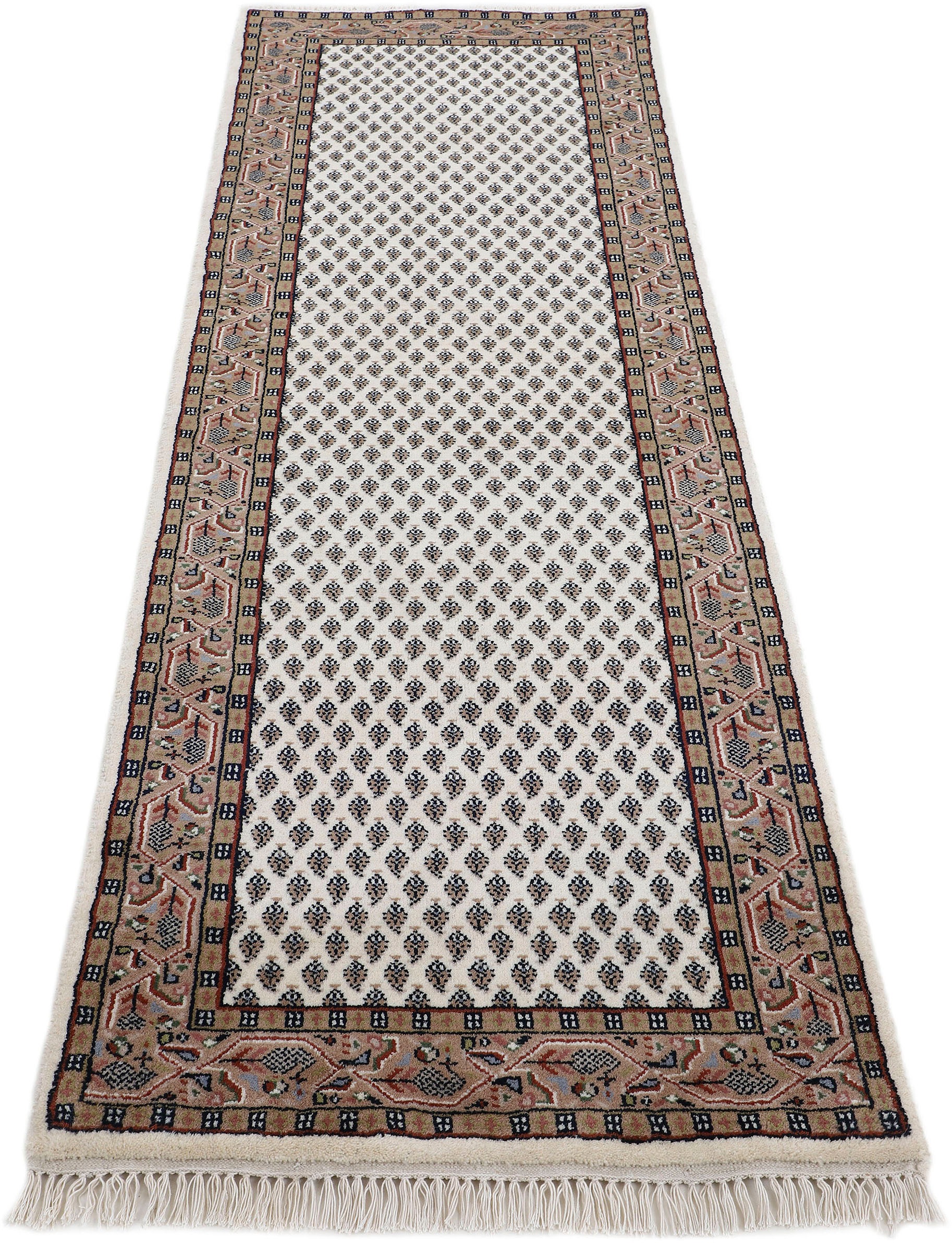 Woven Arts Orientteppich »Mir,  auch als Läufer«, rechteckig, 15 mm Höhe, handgeknüpft, Wohnzimmer, reine Wolle