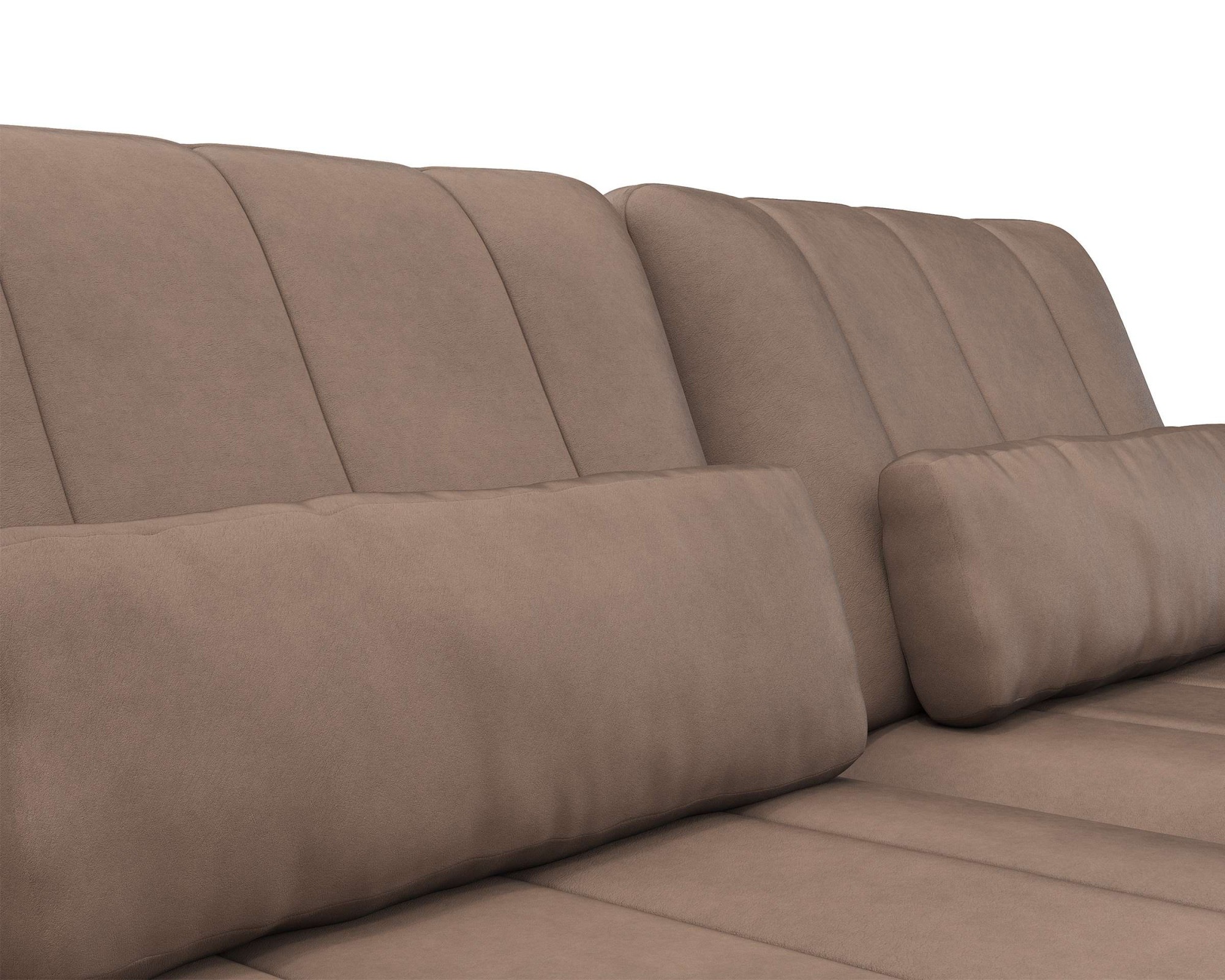 FLEXLUX 3-Sitzer »Tropea Funktionssofa, Designsofa, Relaxfunktion, TV-Couch,«, mit Armteilverstellung sowie Sitztiefenverstellung, Breite 252 cm
