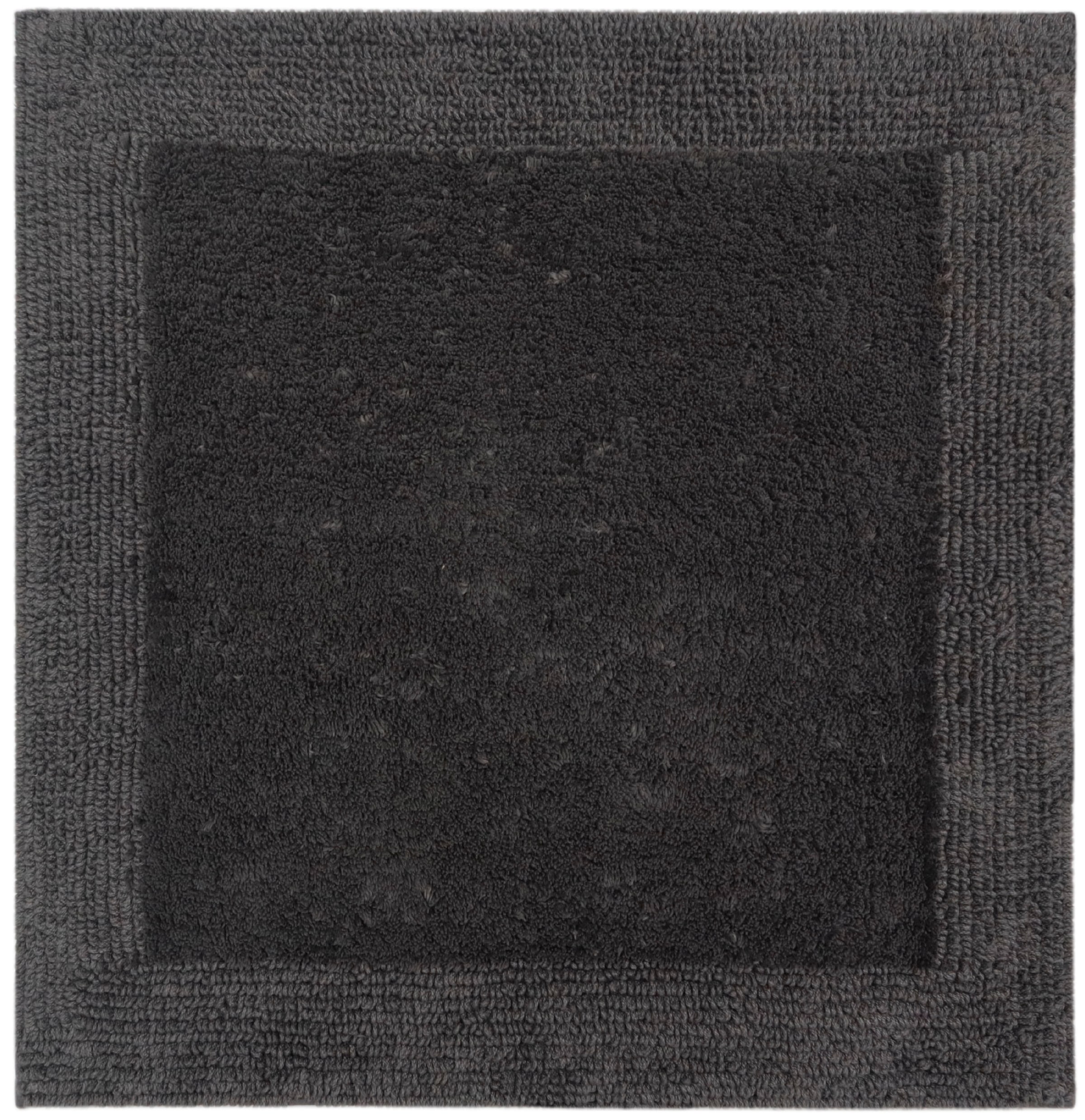 OTTO home Badematte »Kapra, Badvorleger, Badezimmer Teppich« Höhe 14 mm beidseitig nutzbar | fußbodenheizungsgeeignet | strapazierfähig mit Bordüre, Badteppich, Badematte, Baumwolle