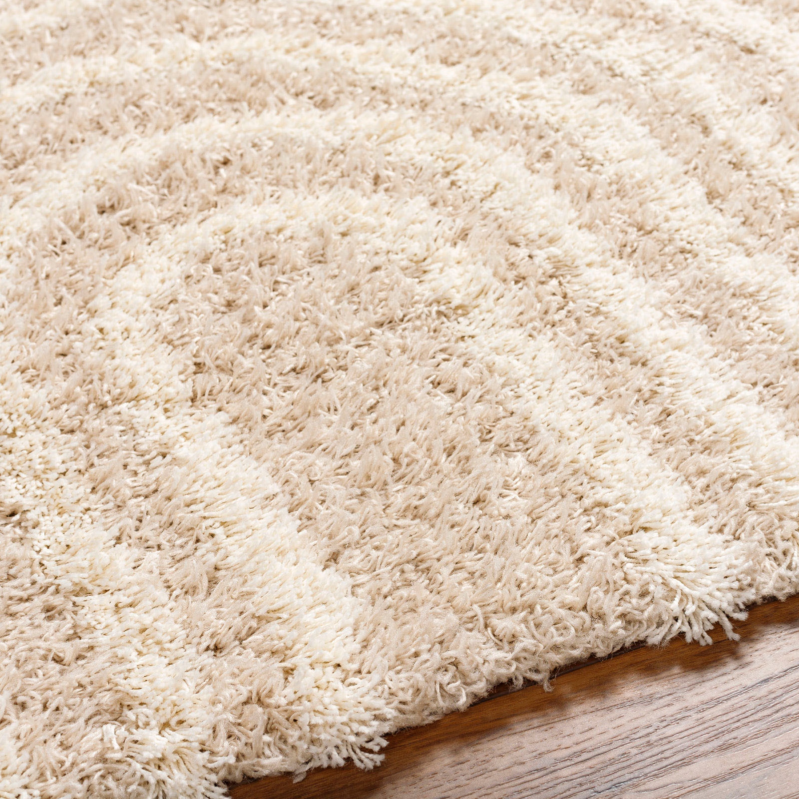Livabliss Hochflor-Teppich »SMOLENSK«, rechteckig, 52 mm Höhe, Flauschig, Langflor, Weich, Boho Wohnzimmerteppich, Grau