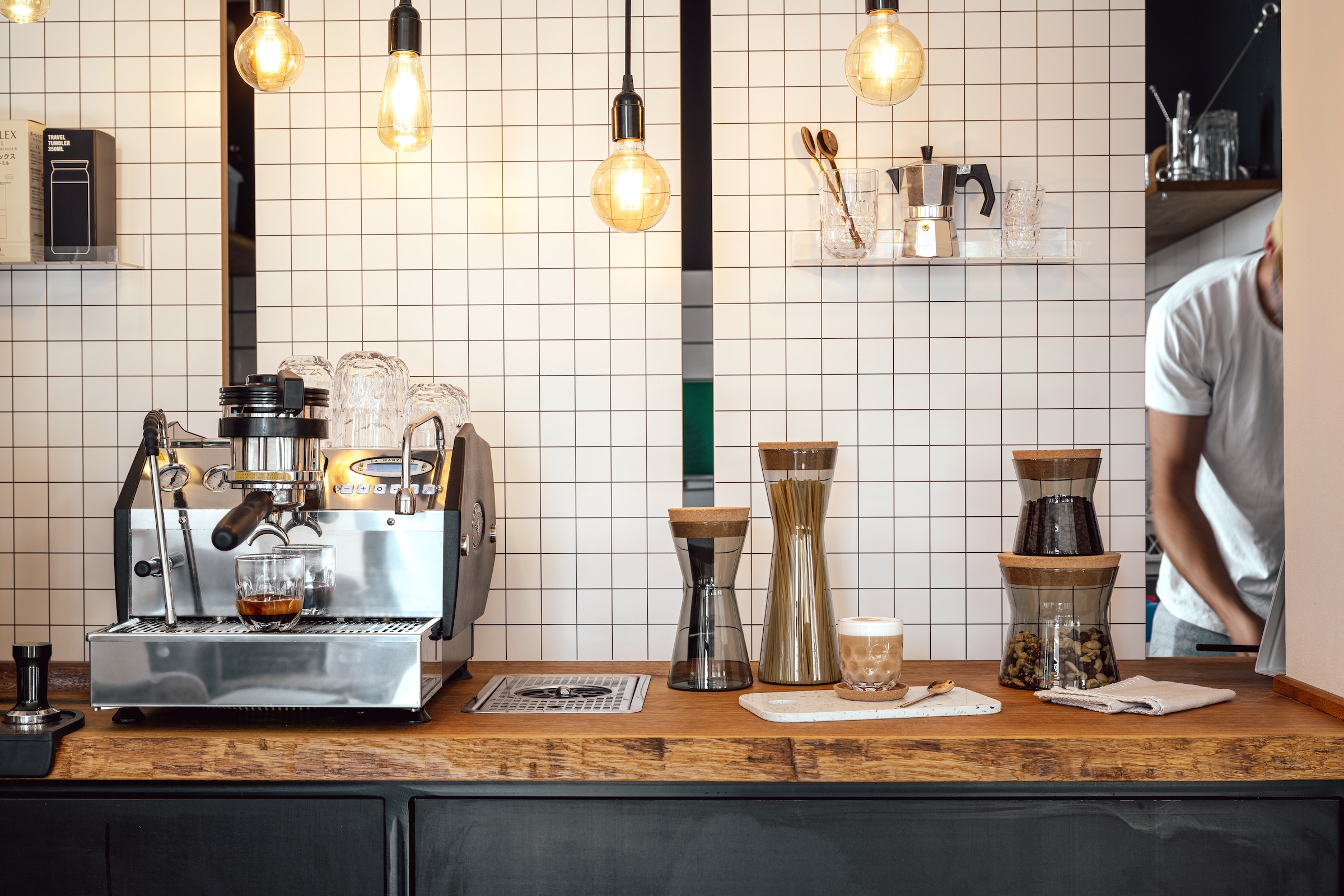 LEONARDO Gläser-Set »Kaffee-Glas GOCCE, 220 ml, 6er-Set« 1. Variante, mit Tropfenrelief