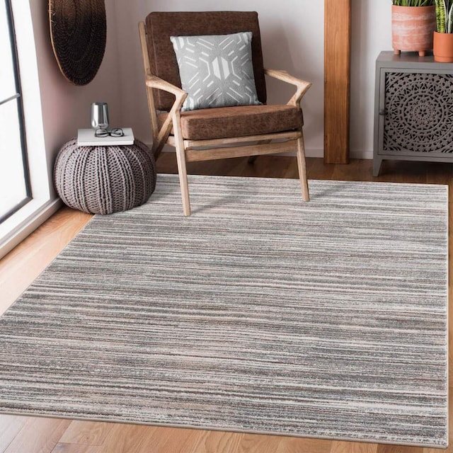 Carpet City Teppich »Moda«, rechteckig, Kurzflor, Streifen-Muster, Weicher  Flor