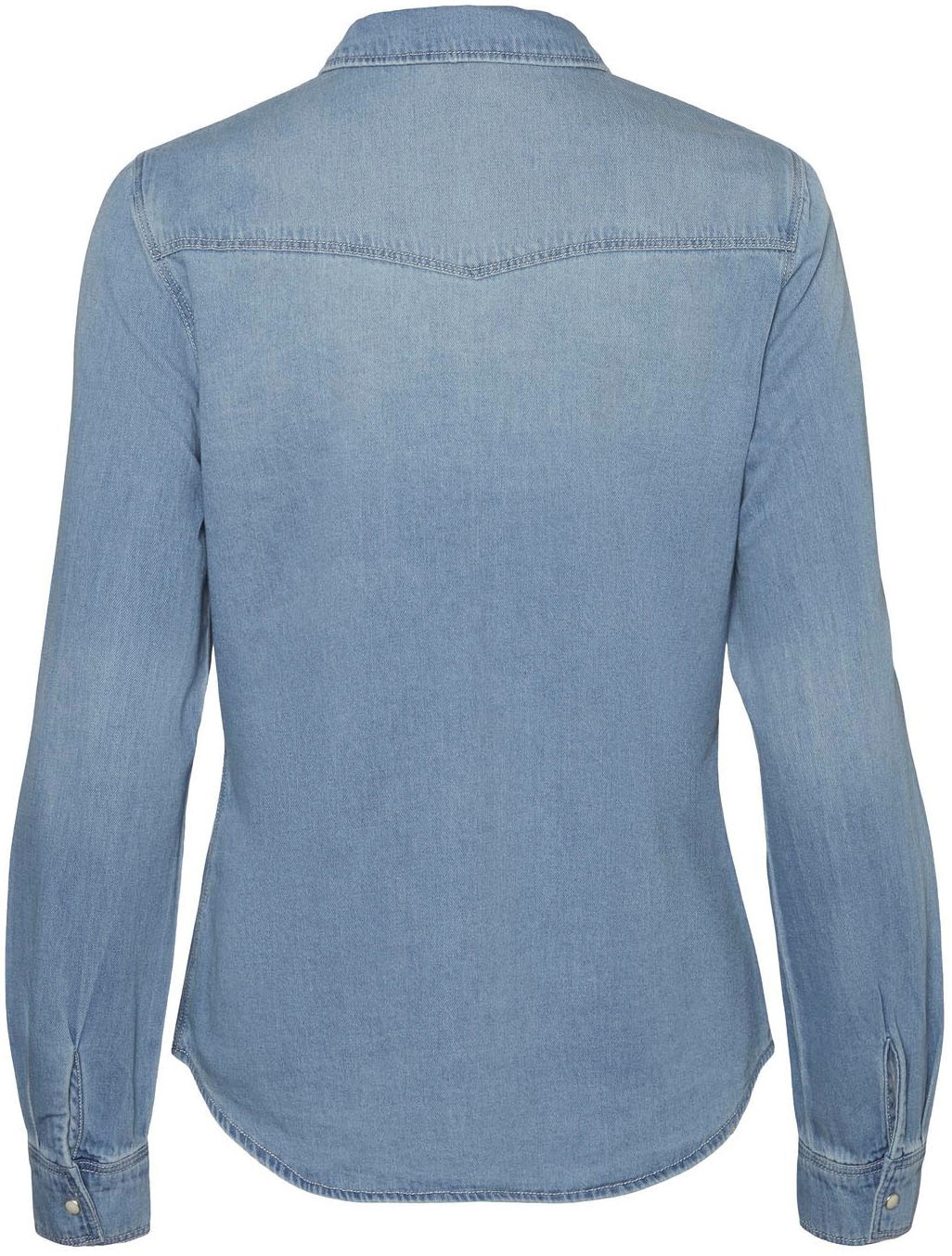 Vero Moda Jeansbluse »VMMARIA LS DENIM SLIM SHIRT MIX NEW«