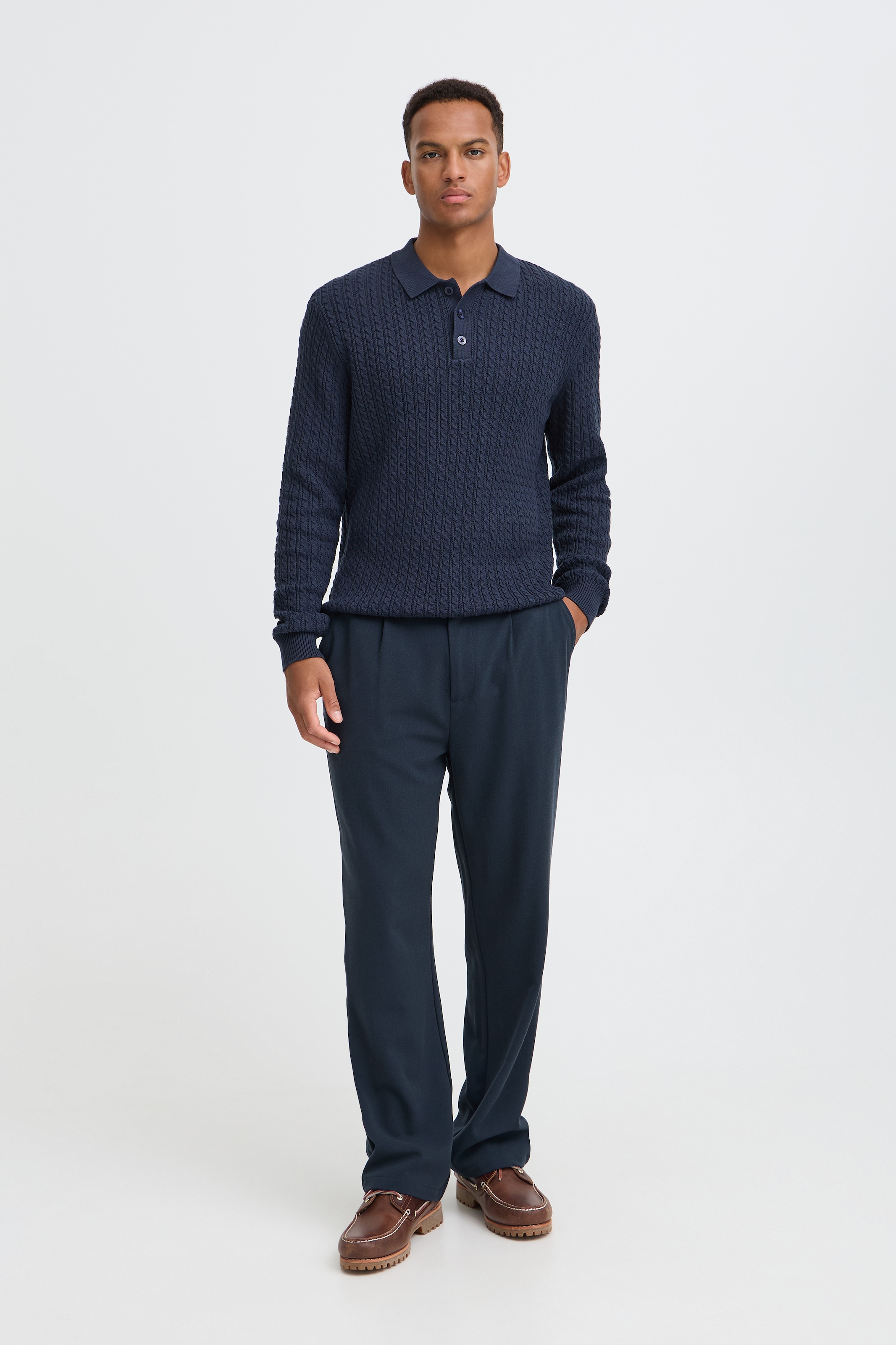 Blend Chinos »BHMALVIN LOOSE CHINO«  Materialmix, loose fit