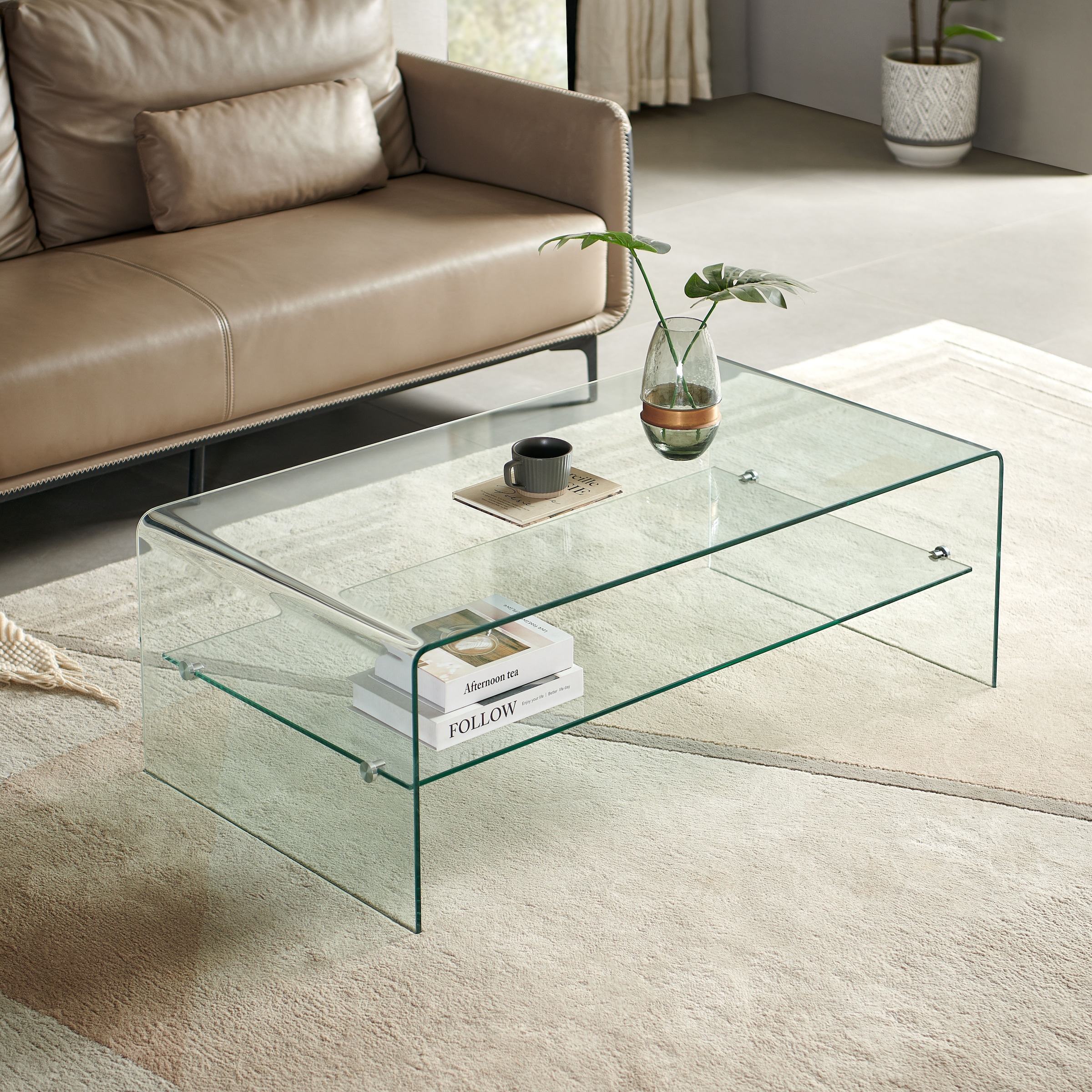 Paroli  Glas-Couchtisch »Willi«