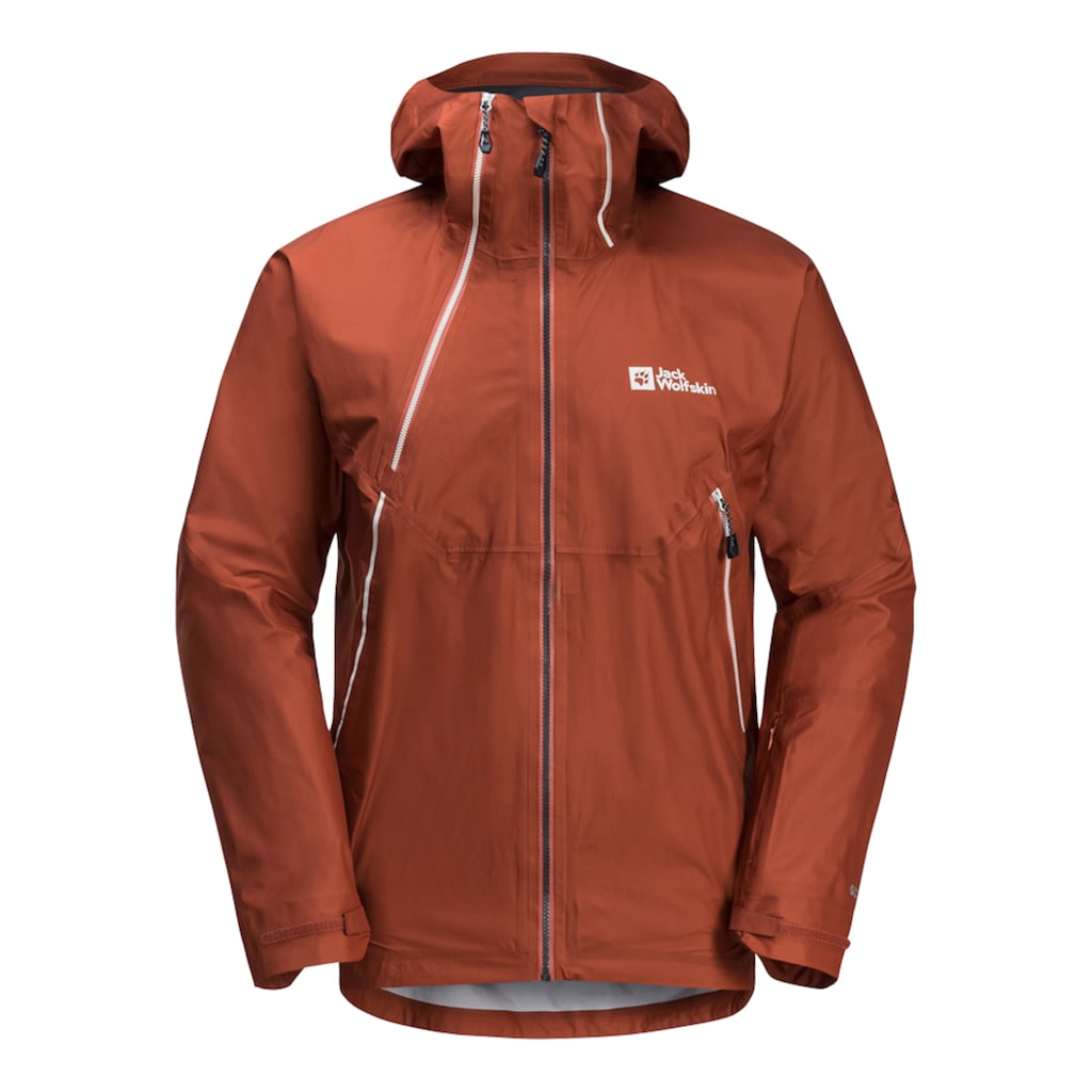 Jack Wolfskin Skijacke »ALPSPITZE AIR 3L JKT M«, mit Kapuze