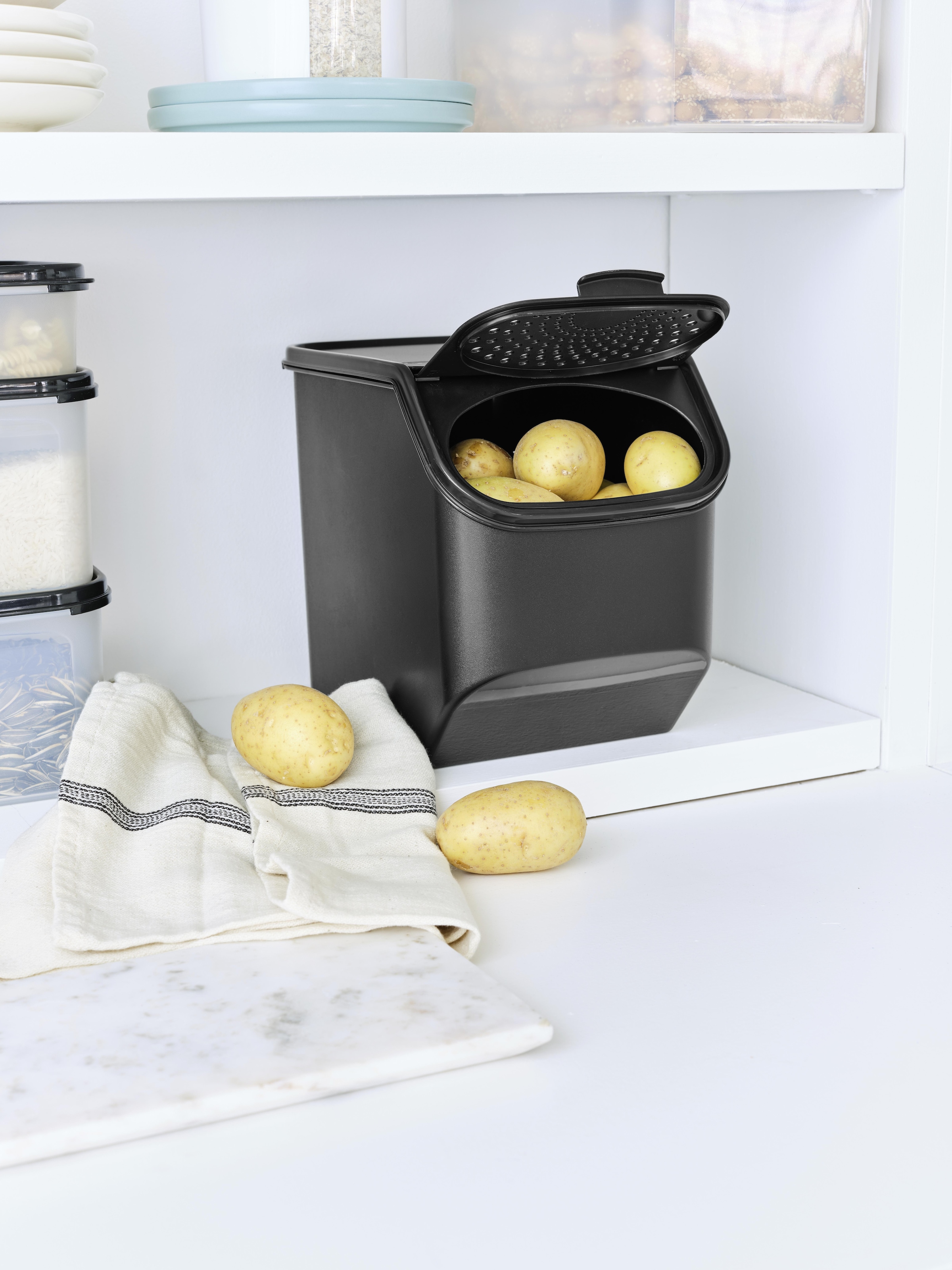 TUPPERWARE Aufbewahrungssystem »Tupperware, PotatoSmart 8,3 l« 1 Stk. tlg. die perfekte Lösung für die Lagerung Ihrer Lebensmittel