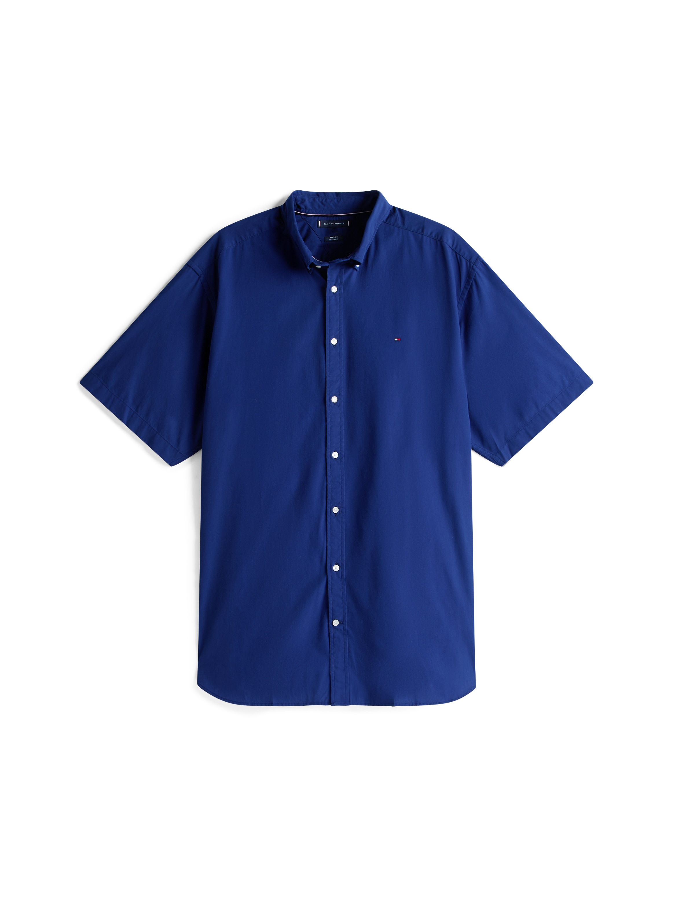 Tommy Hilfiger Big & Tall Kurzarmhemd »BT-FLEX POPLIN SOLID S/S SHIRT-B«, Große Größen
