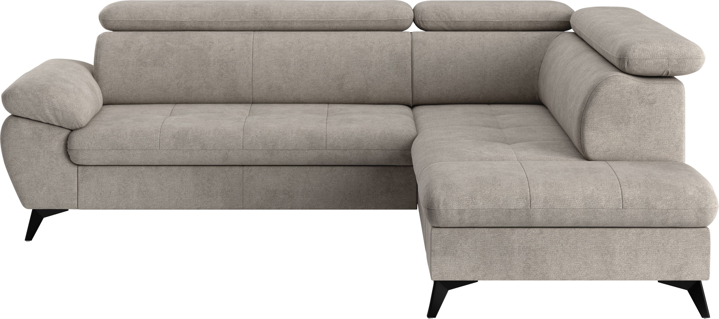 COTTA Ecksofa »Hudson L-Form«, mit Kopfteilverstellung, wahlweise mit Bettfunktion & Bettkasten