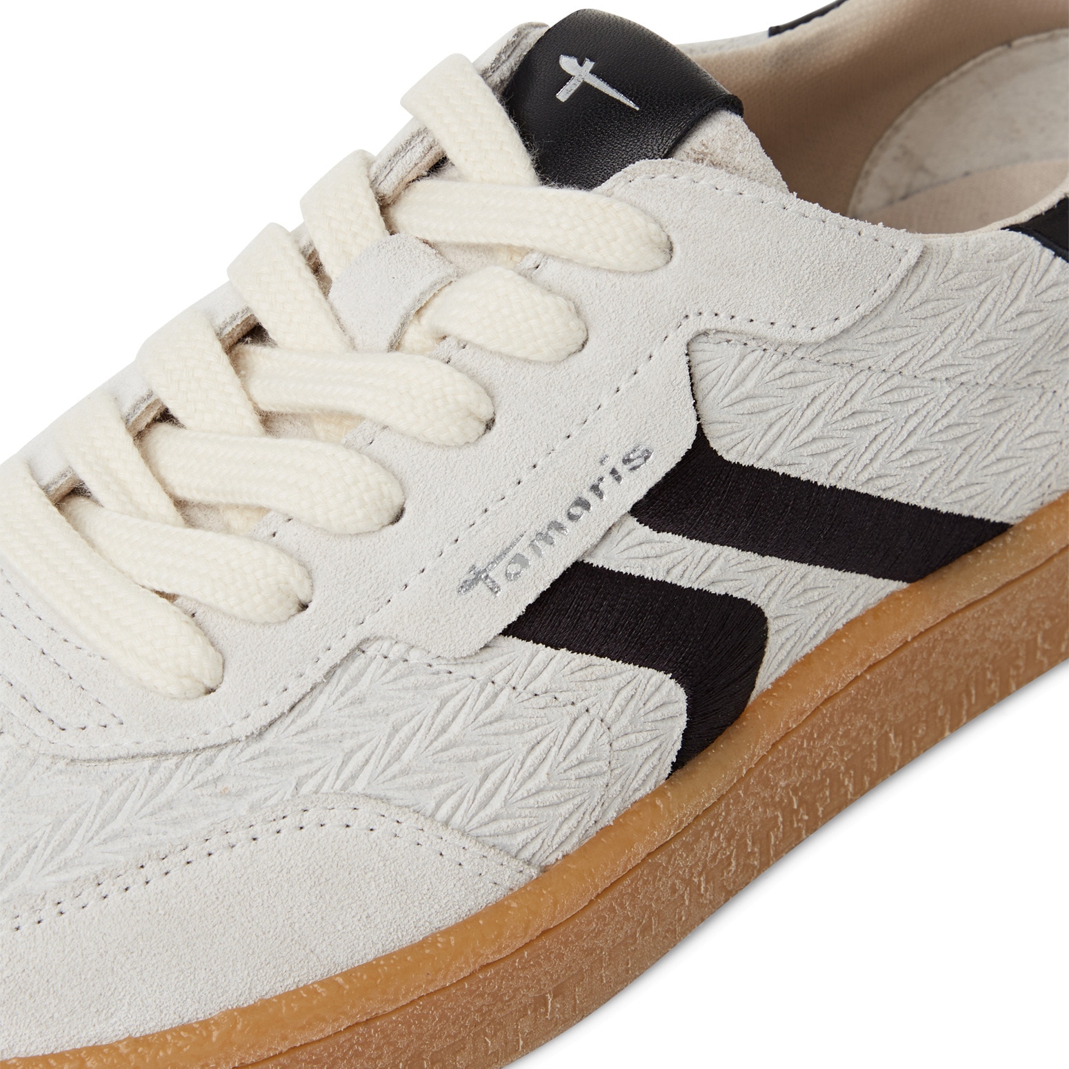 Tamaris Plateausneaker, Freizeitschuh, Halbschuh, Schnürschuh mit gepolstertem Schaftrand