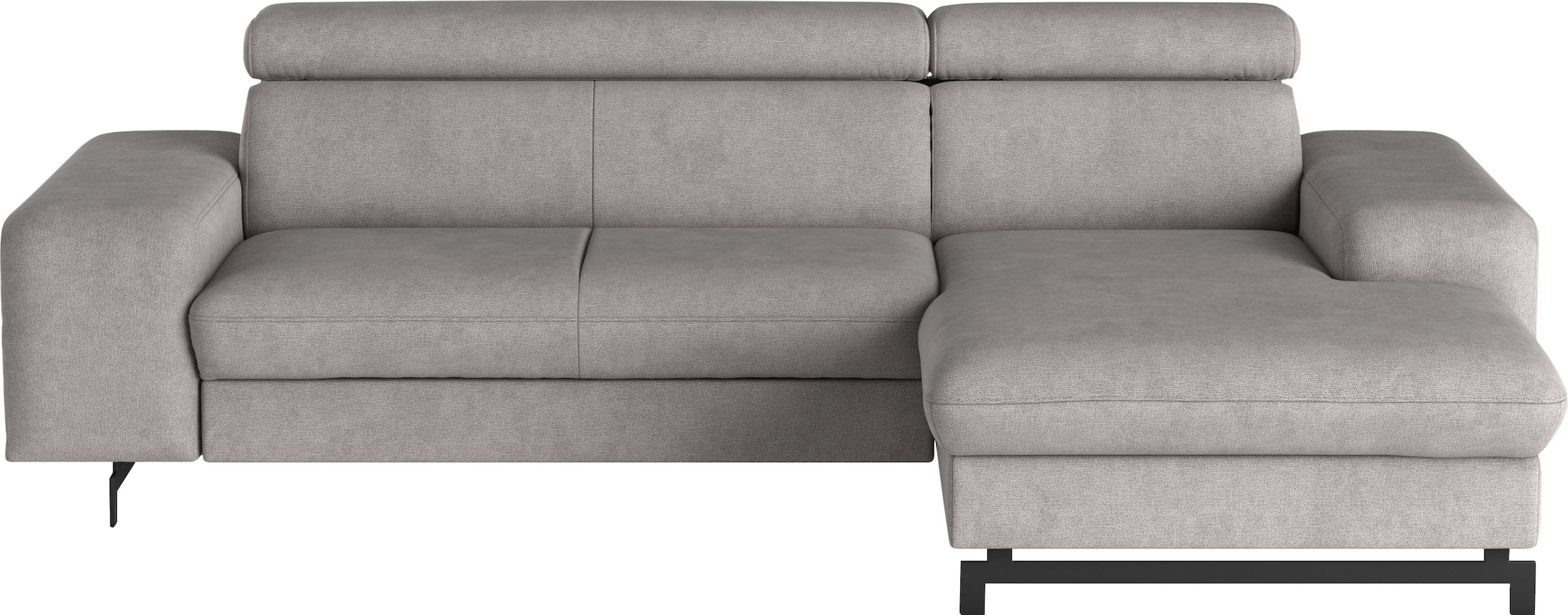COTTA Ecksofa »Emma L-Form«, mit Kopfteilverstellung, wahlweise mit Bettfunktion & Bettkasten