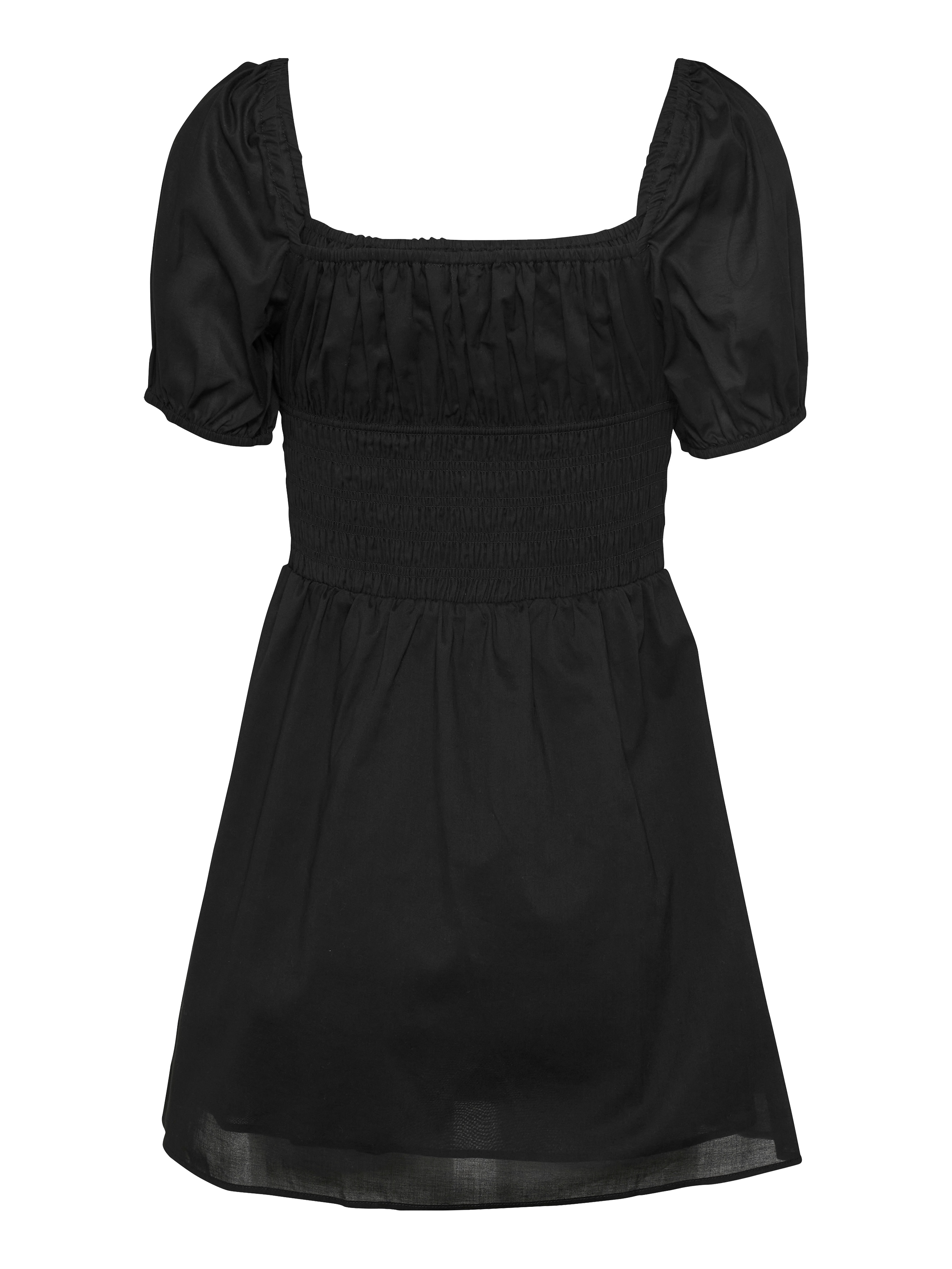 Tommy Jeans Babydollkleid »TJW COTTON VOILE MINI DRESS EXT«, in Mini-Länge, mit Raffungen