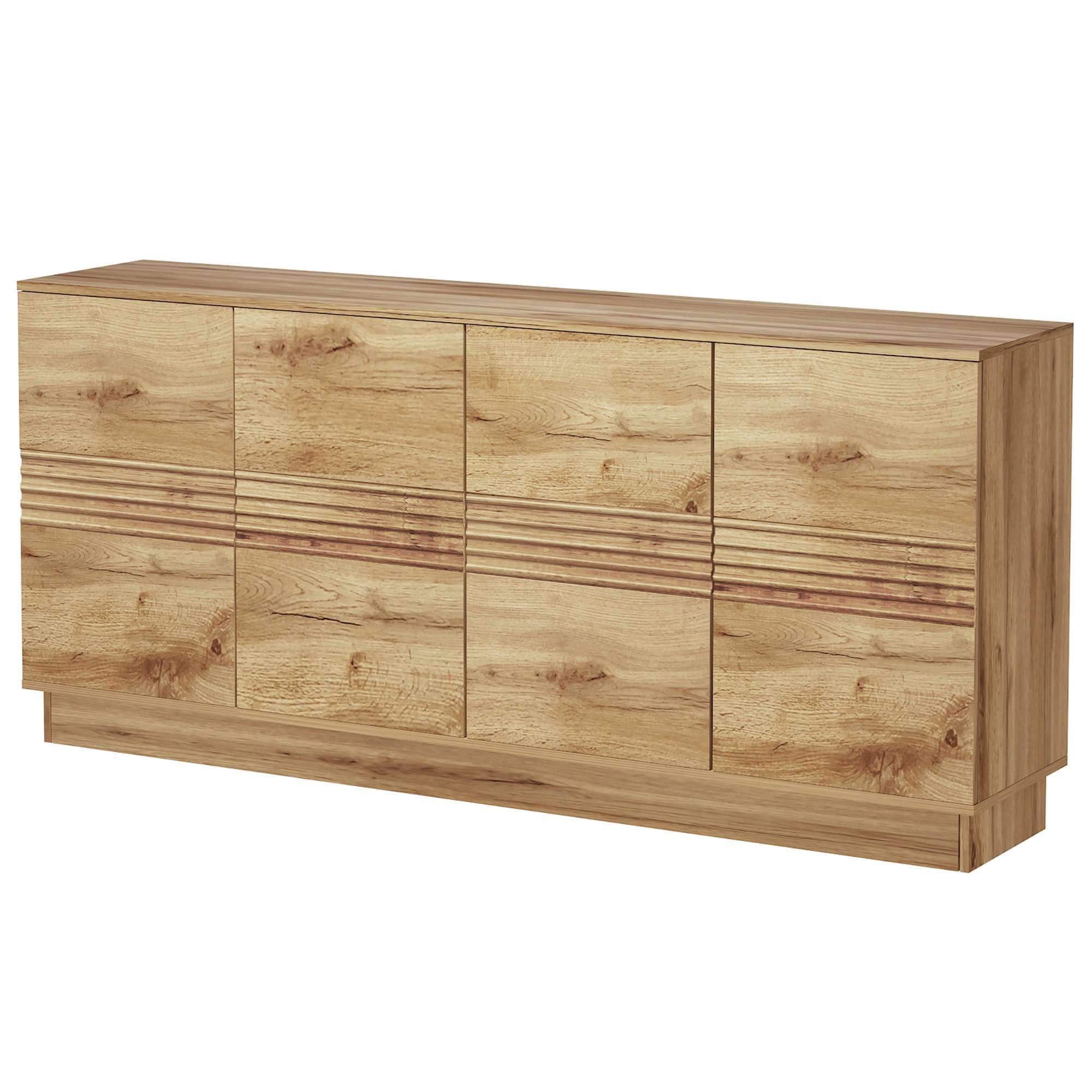 OTTO home Sideboard »Angers« Kommode, Push-to-open, 4 Türen, Breite 180 cm