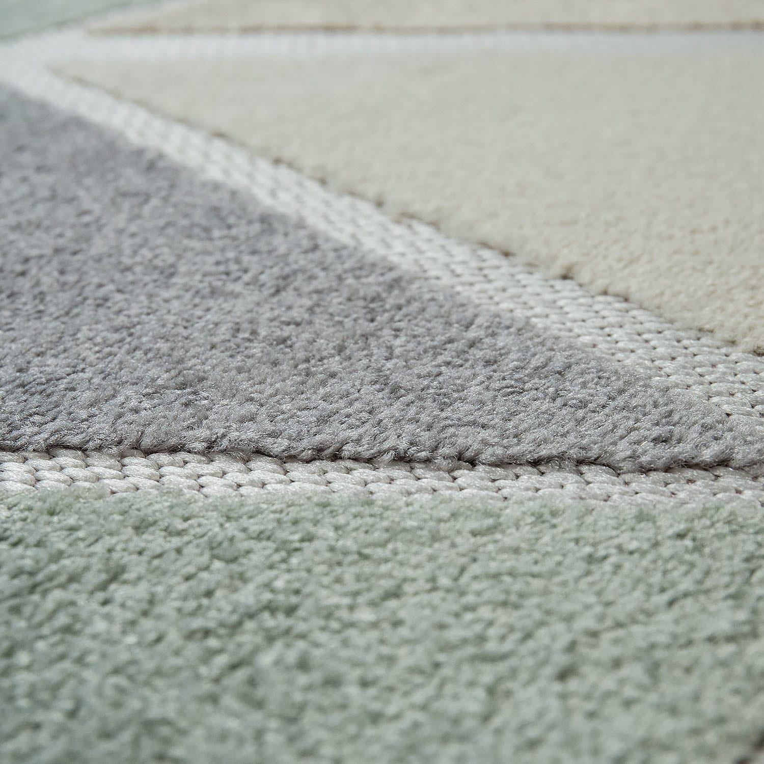 Paco Home Teppich »Stilo 860« rechteckig 12 mm Höhe Kurzflor, 3D-Patchwork Design, In- und Outdoor geeignet, Wohnzimmer