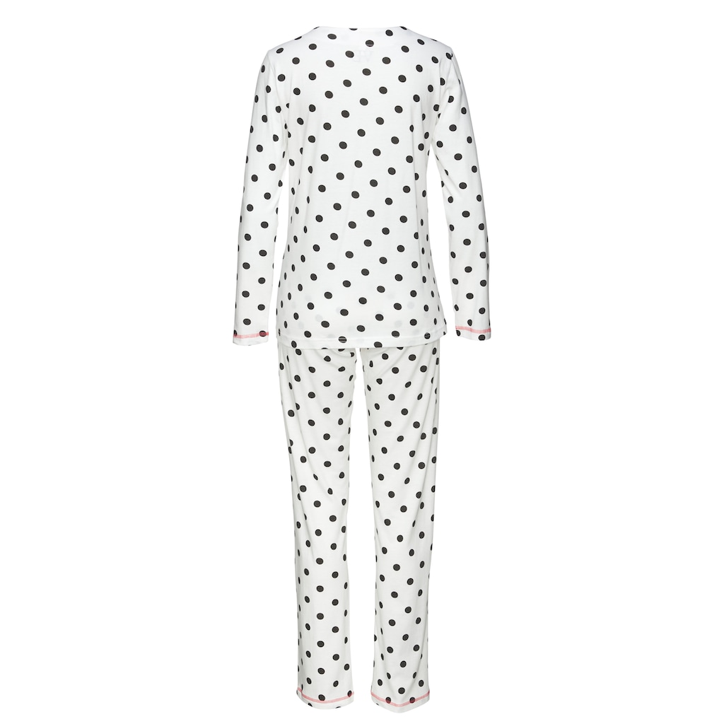 Vivance Dreams Pyjama, (4 tlg., 2 Stück)