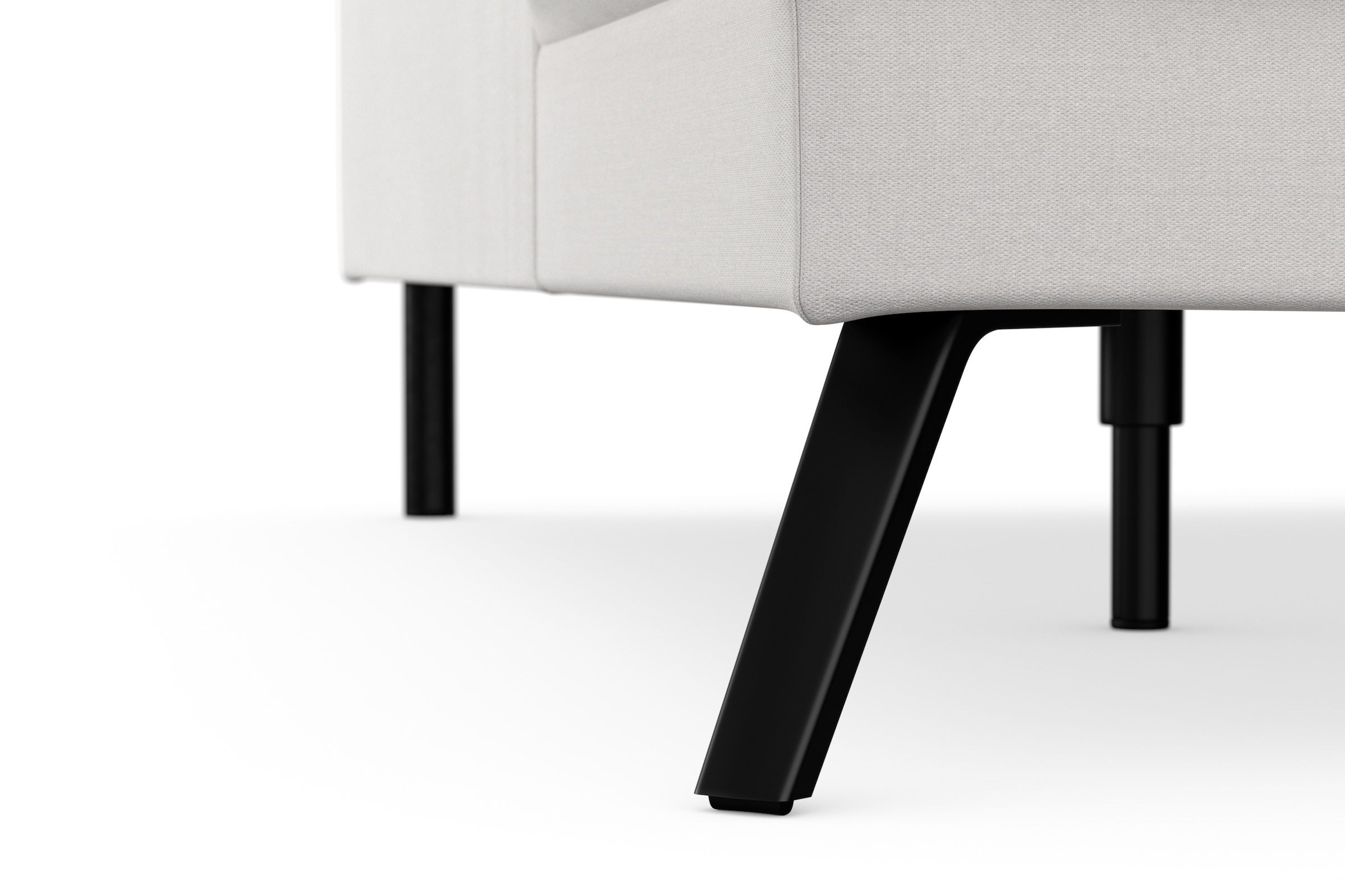 sit&more Ecksofa »Lindholm L-Form«, mit Sitztiefenverstellung und Federkern
