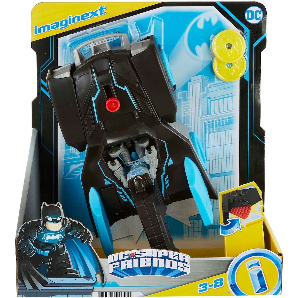 Mattel® Spielzeug-Auto »Imaginext DC Super Friends Bat-Tech Batmobil und Batman«