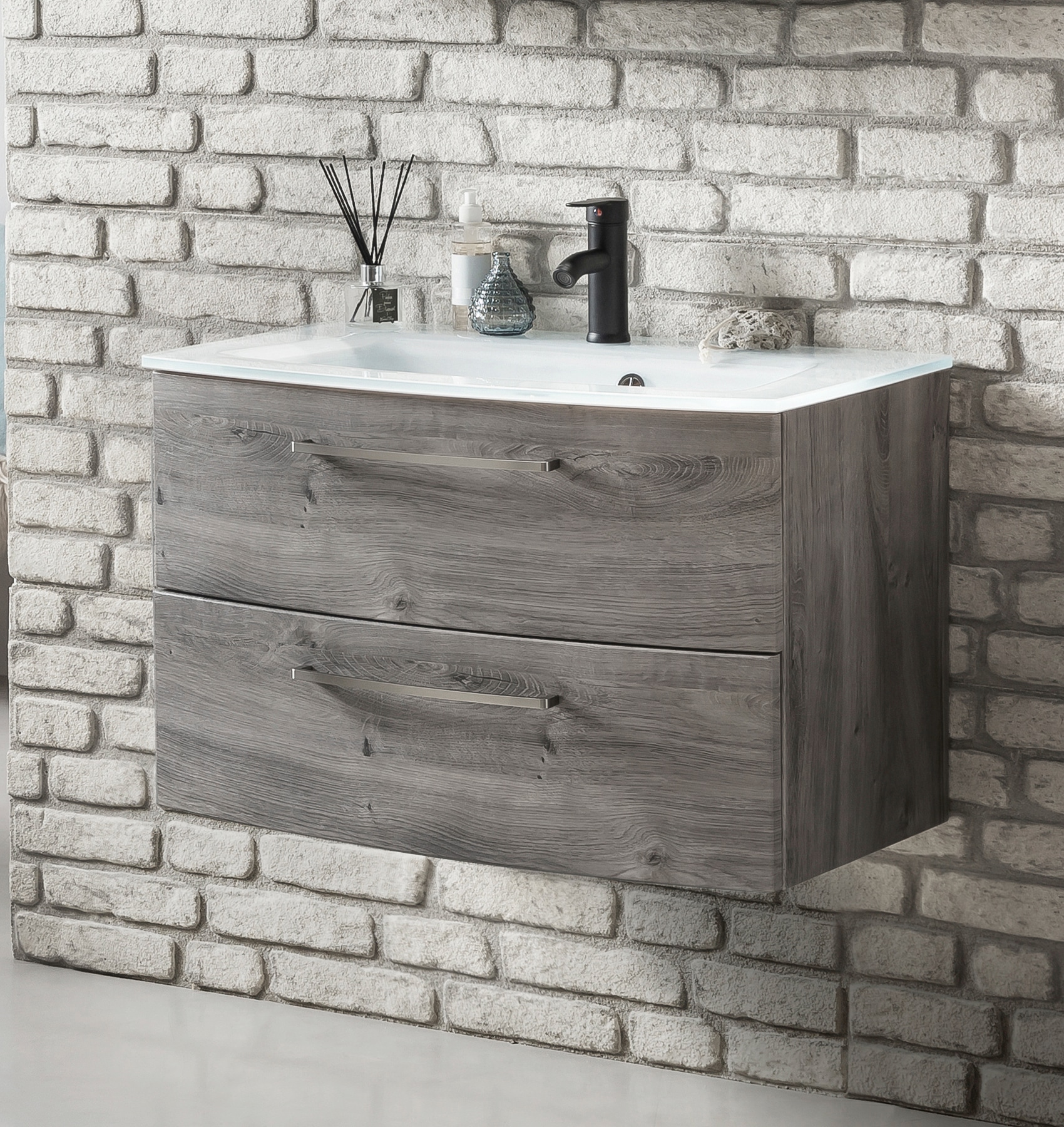 welltime Waschtisch »Windau«, Breite 80 cm, mit Soft-Close Funktion
