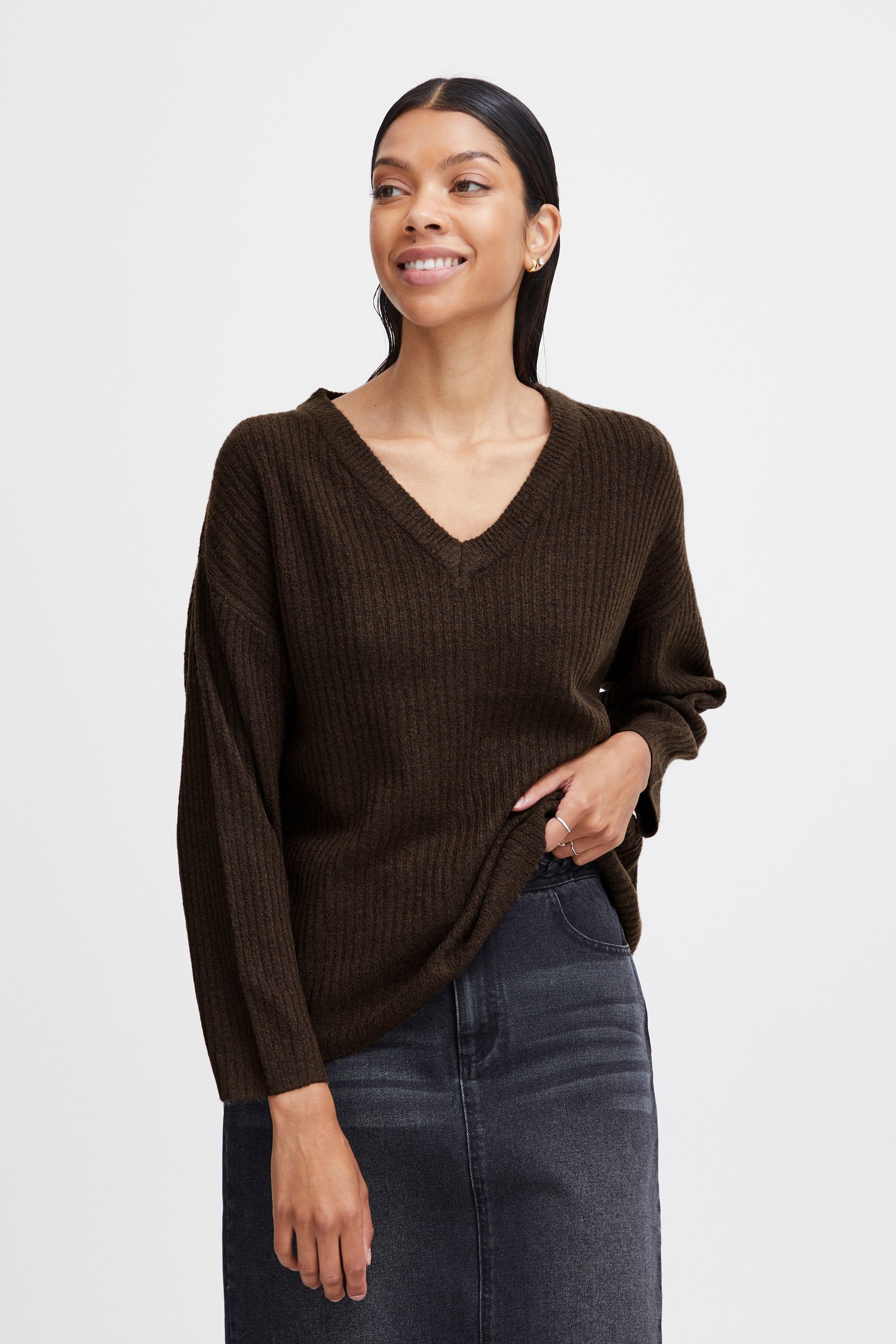 b.young Strickfleece-Pullover »Strickpullover BYOnema«
