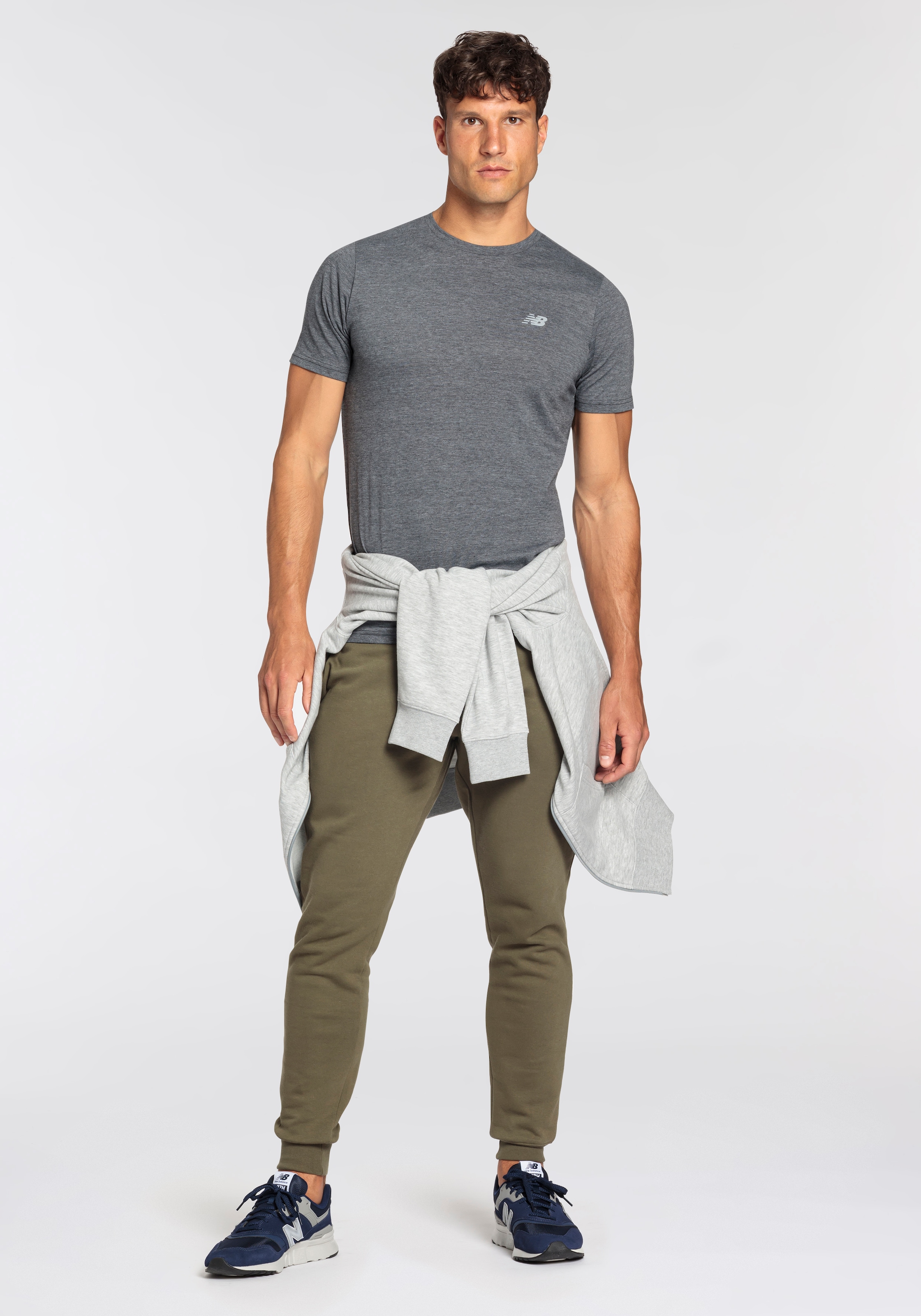 New Balance T-Shirt »Sport Essentials Heathertech T-Shirt«