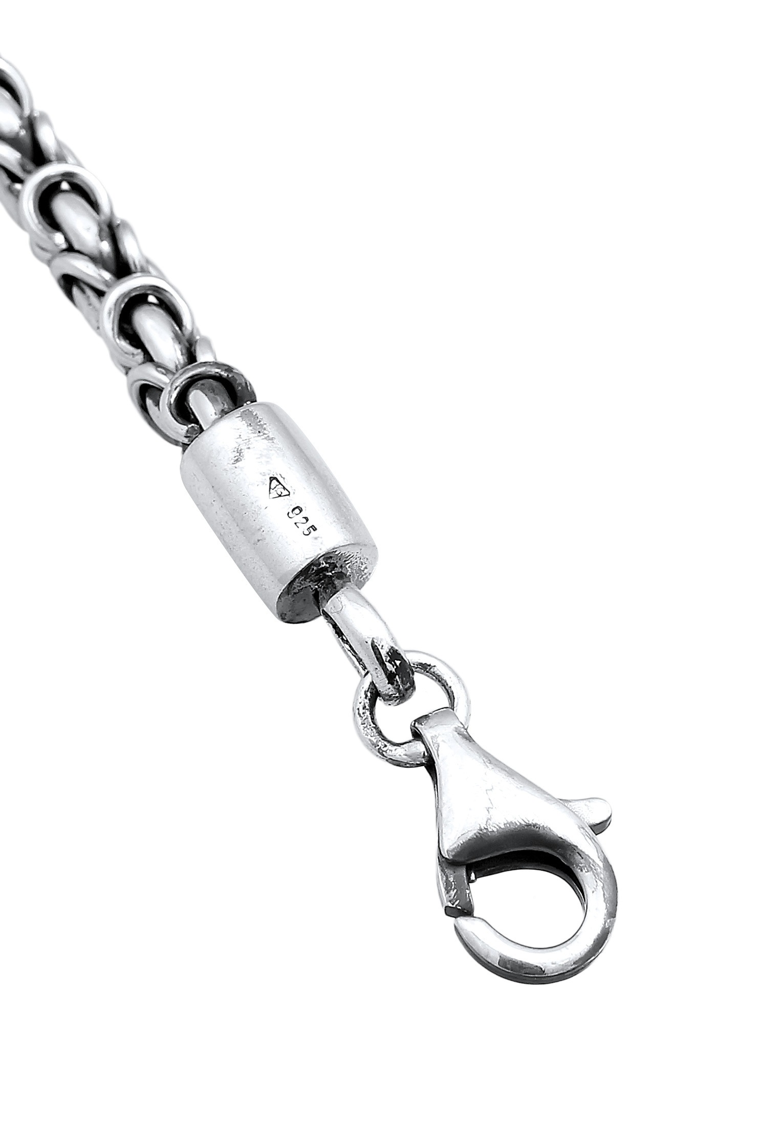 Kuzzoi Armkette »Armband Königskette Basic 925 Silber«