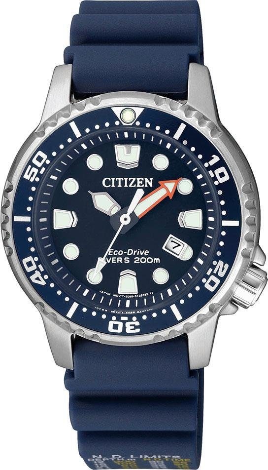 Solar Diver Taucheruhr Citizen 200m, Eco-Drive bei Marine EP6051-14L«, »Promaster