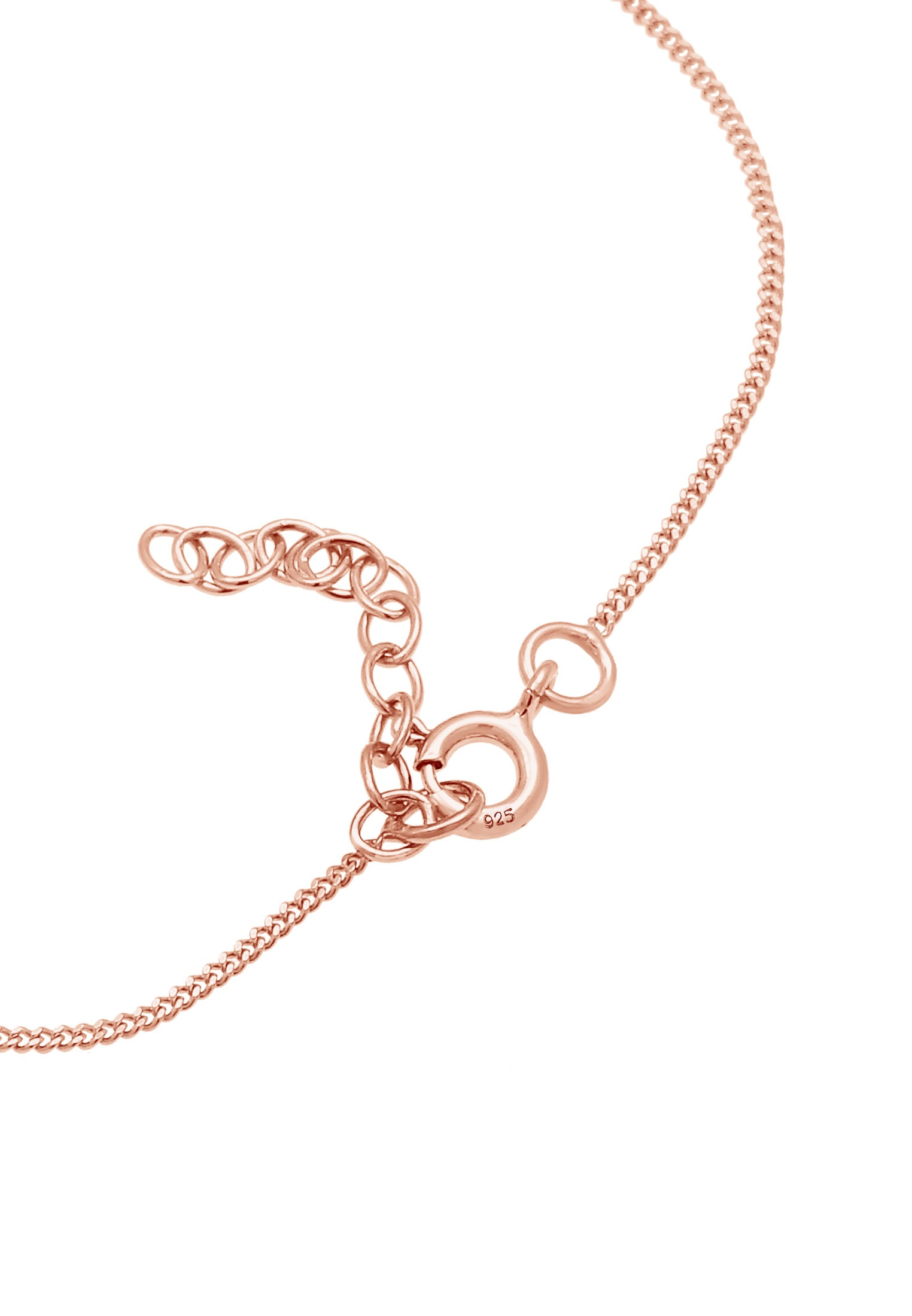Elli Armkette »Armband Herz Love Verschlungen 925 Silber«