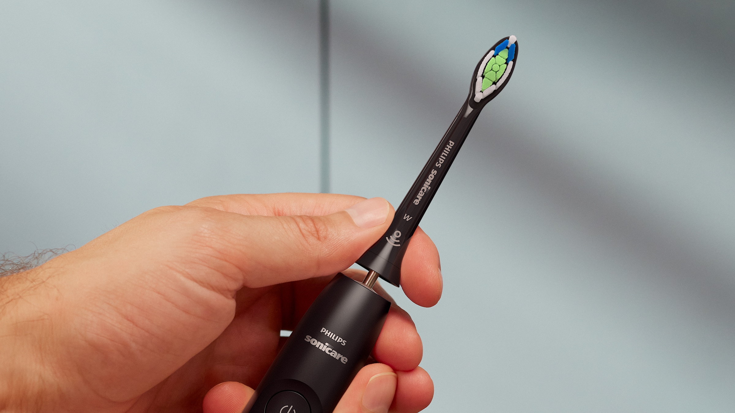 Philips Sonicare Elektrische Zahnbürste »Series 5300«, 1 St. Aufsteckbürsten, mit Andruckkontrolle, 2 Intensitätsstufen, inkl. Ladegerät, Reiseetui