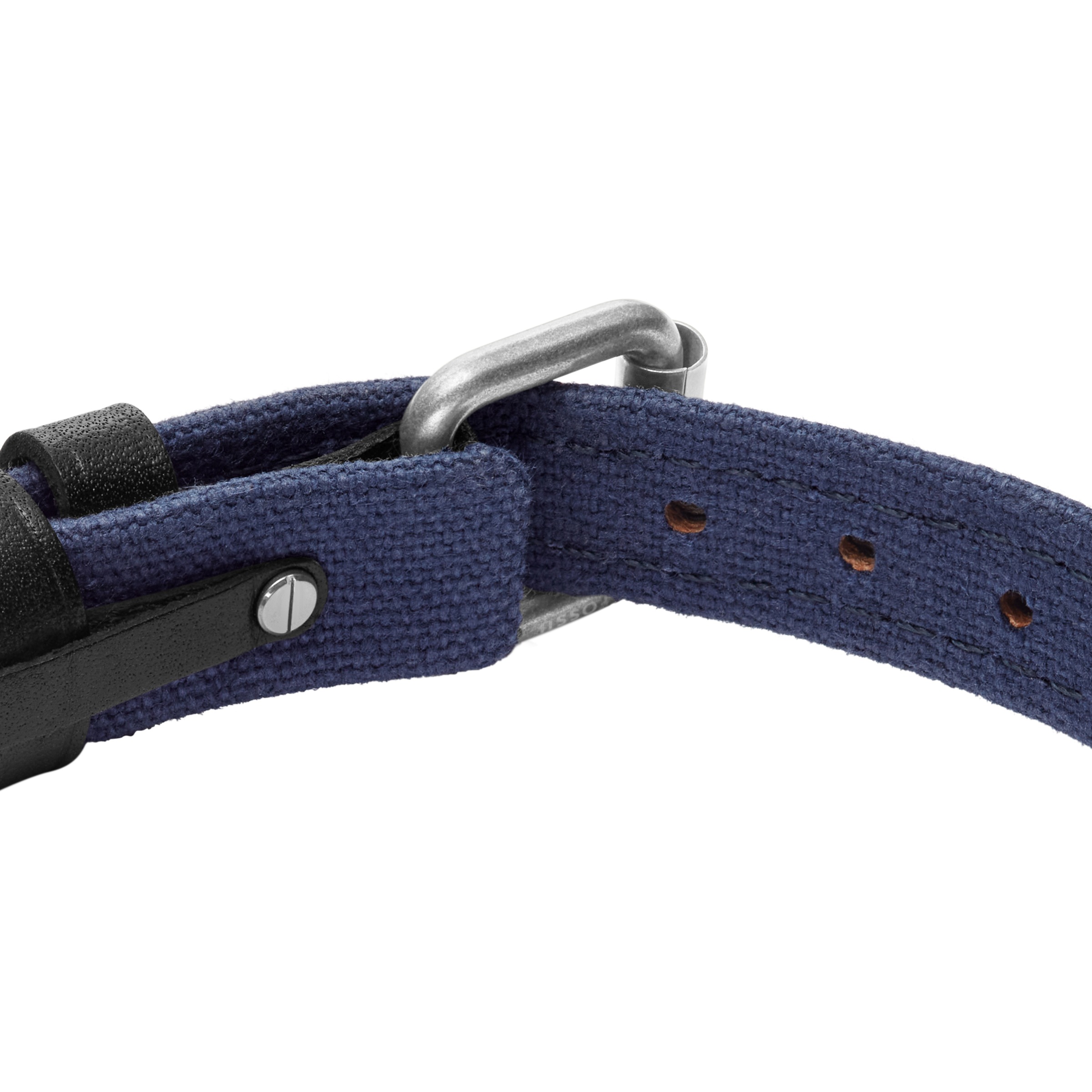 Fossil Armband »Schmuck Geschenk Metall, Leder, Textil EVERETT«