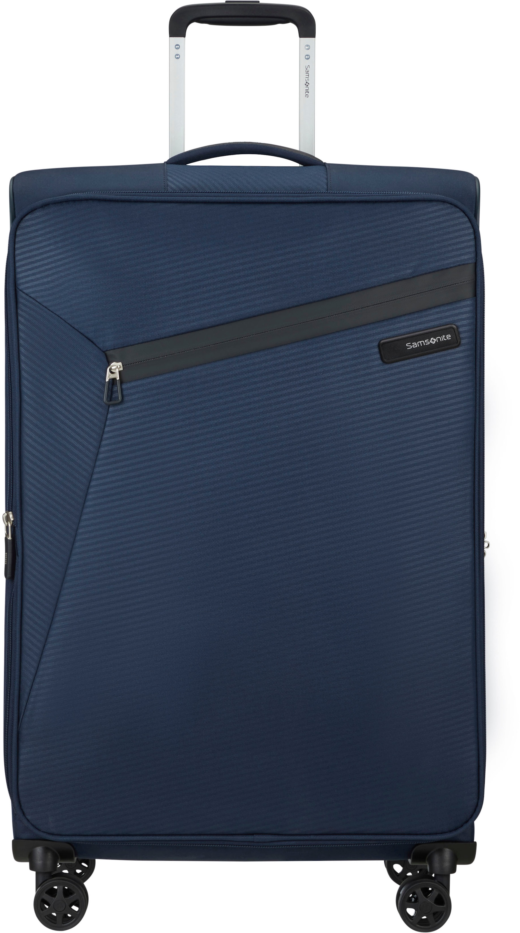 Samsonite Weichgepäck-Trolley »LITEBEAM, midnight blue, 77 cm«, 4 St. Rollen, Reisekoffer Großer...