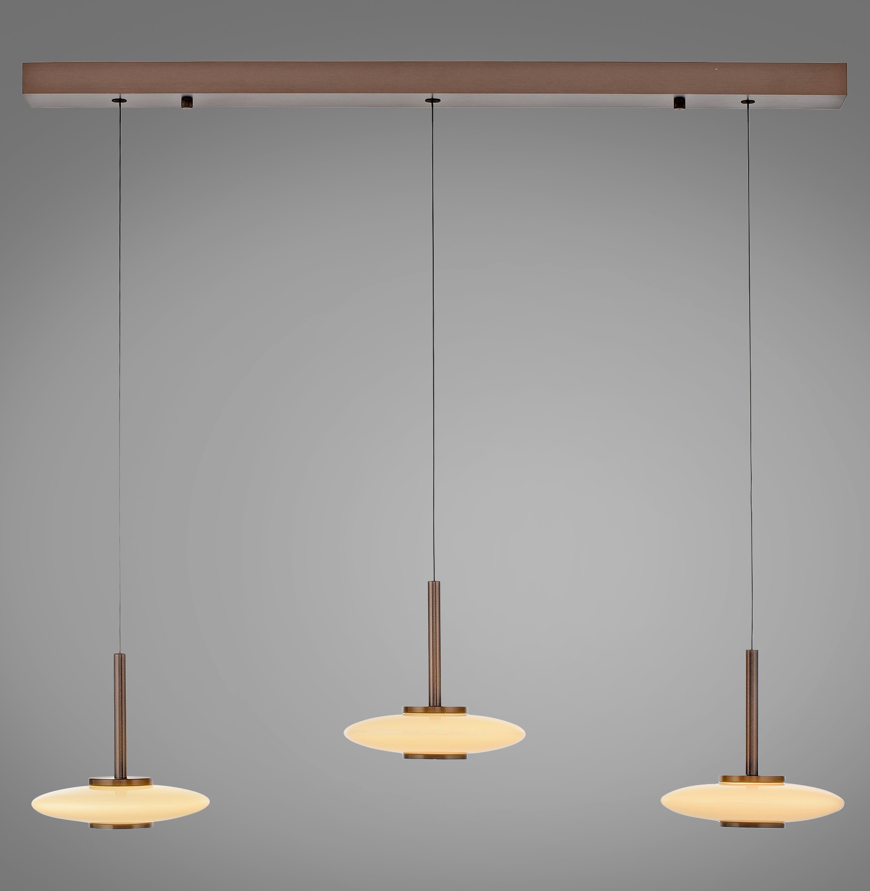 Neuhaus PURE LED Pendelleuchte »PURE Vitrum« LED-Board 1 Stk. Warmweiß Comfort Lift, dimmfähig über separaten Tronicdimmer