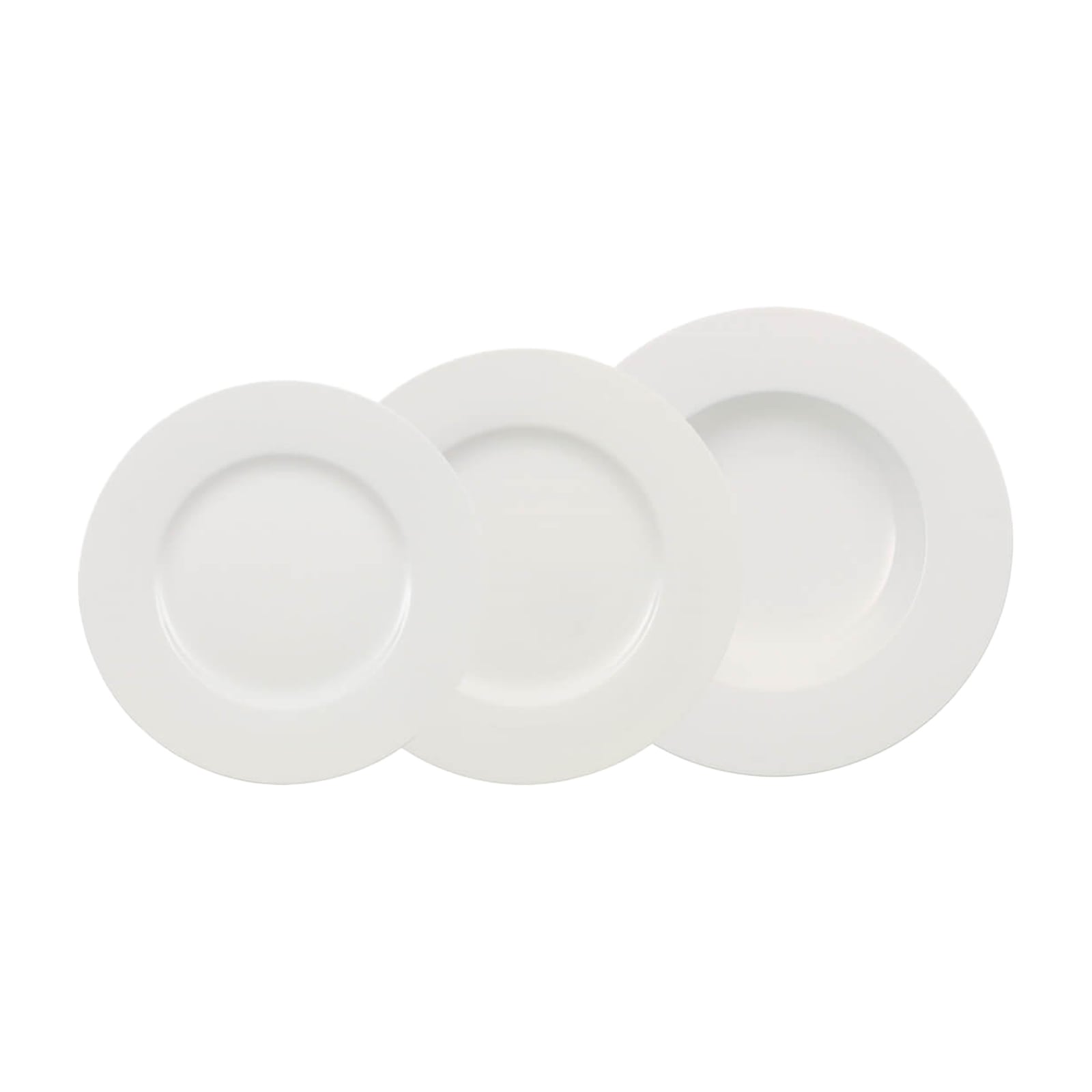 Villeroy & Boch Geschirr-Set "Teller-Set Wonderful World 12er Set weiß"