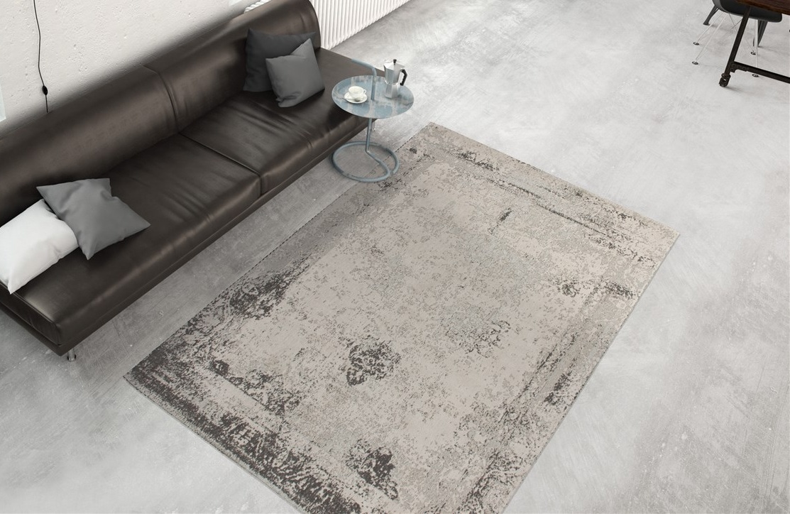 Kayoom Teppich »Nostalgia 285«, rechteckig, 10 mm Höhe, Flachgewebe, Vintage Design, Wohnzimmer
